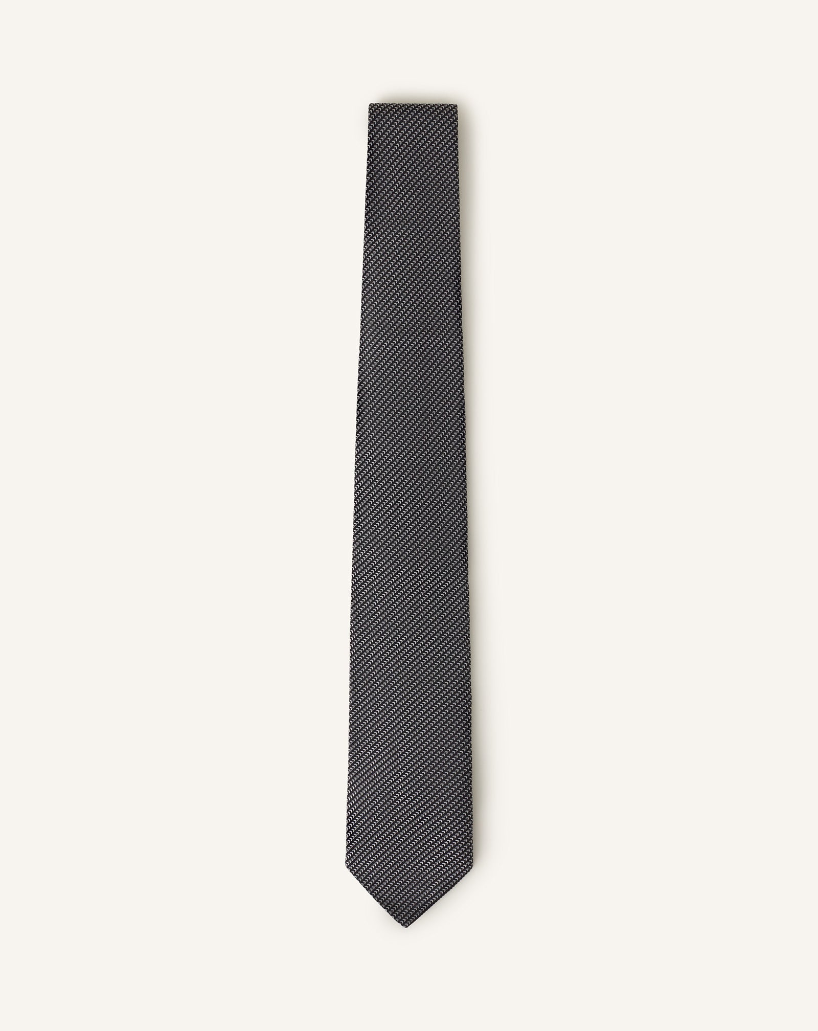 MINI CHEVRON SILK TIE