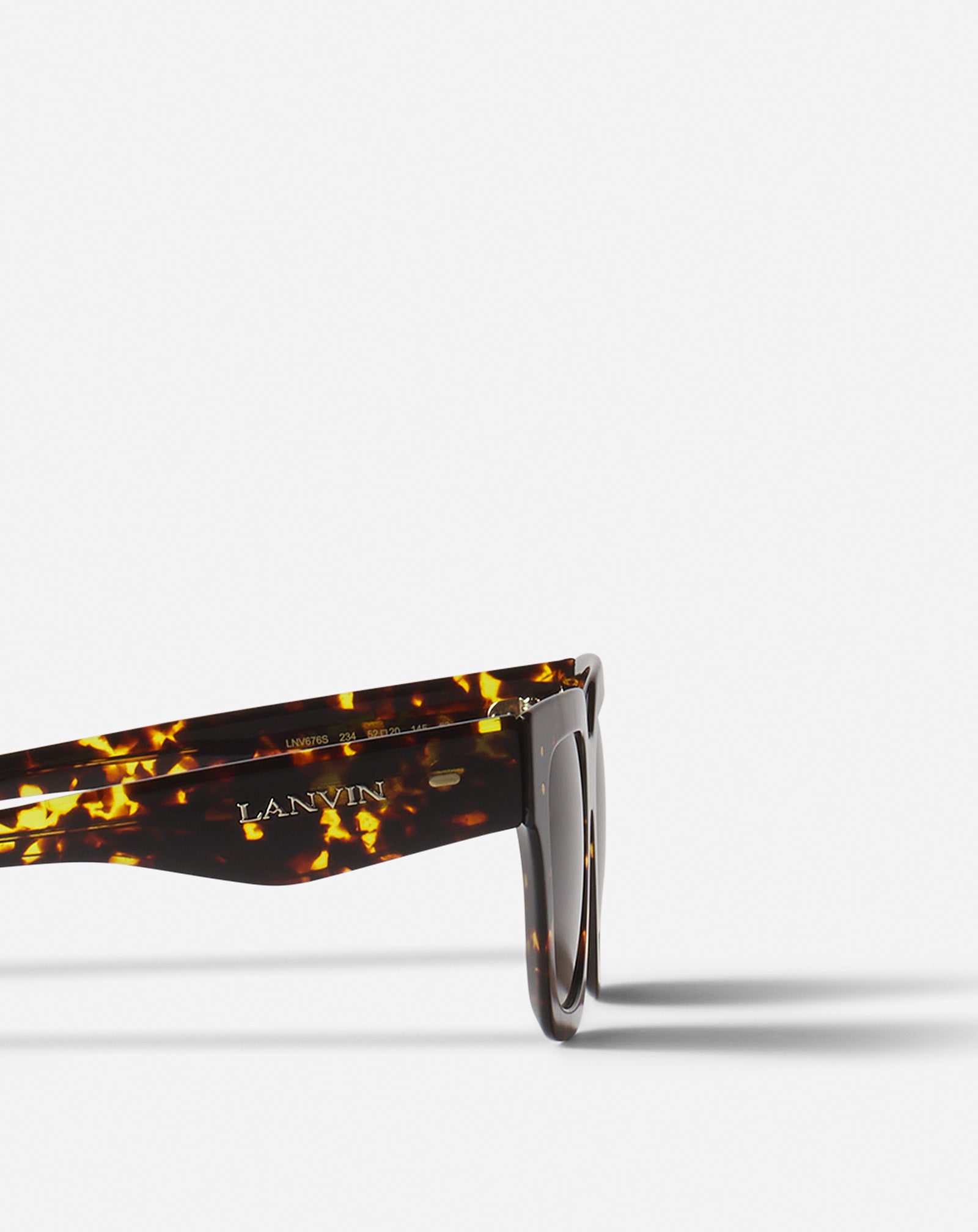 LUNETTES MAXI RECTANGLE LANVIN SIGNATURE