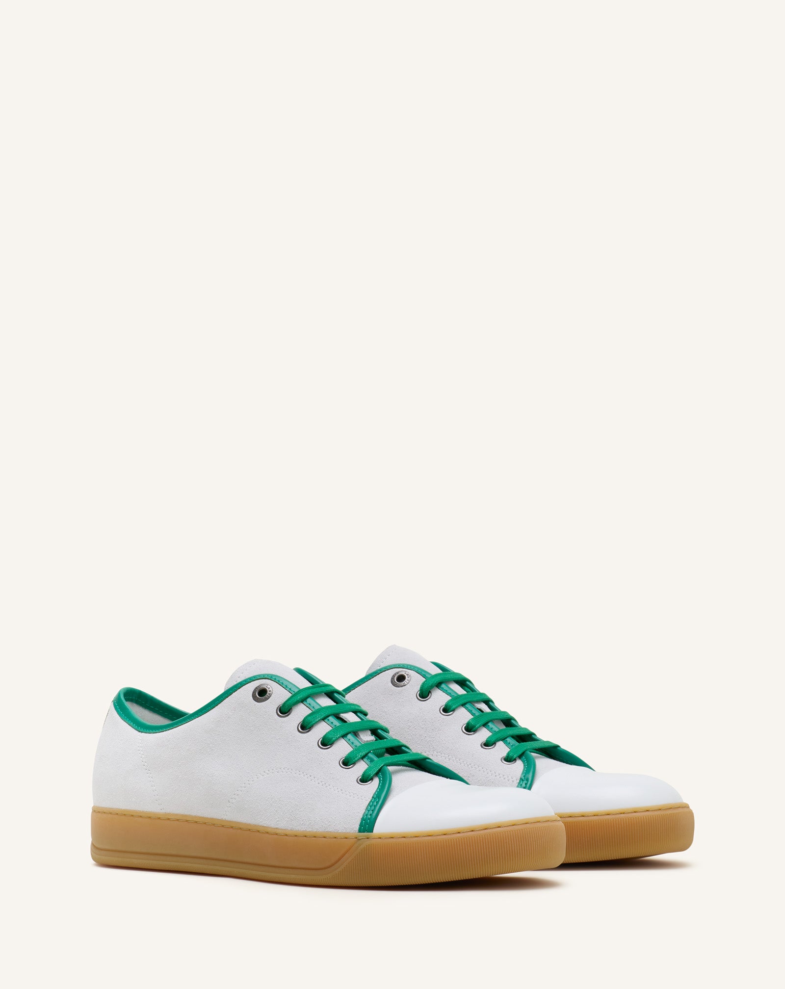 DBB1 LEATHER AND SUEDE SNEAKERS
