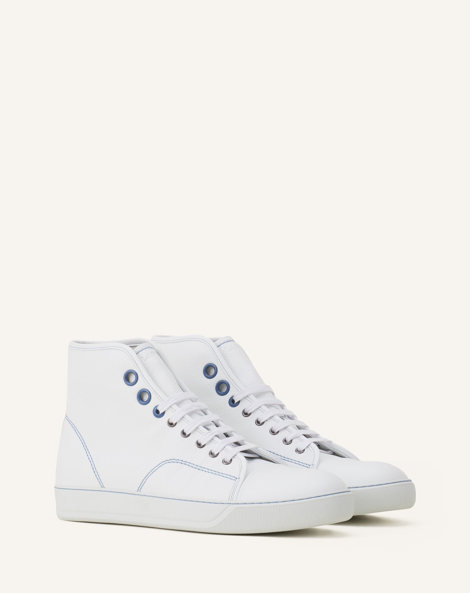 DBB1 HIGH-TOP LEATHER SNEAKERS