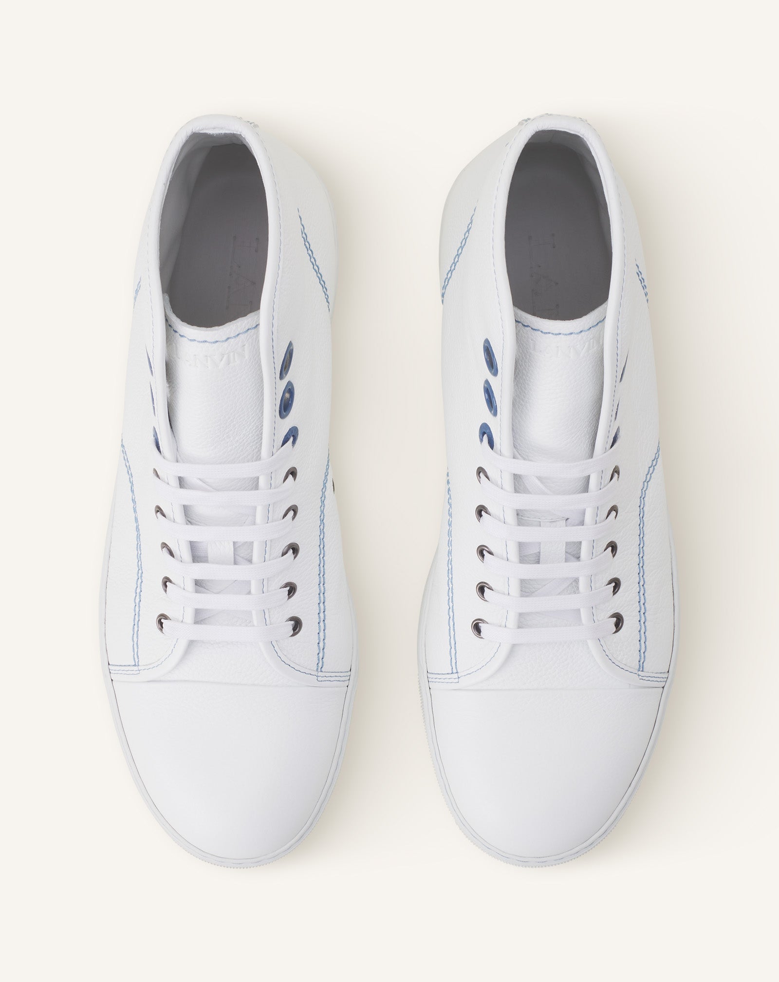 DBB1 HIGH-TOP LEATHER SNEAKERS