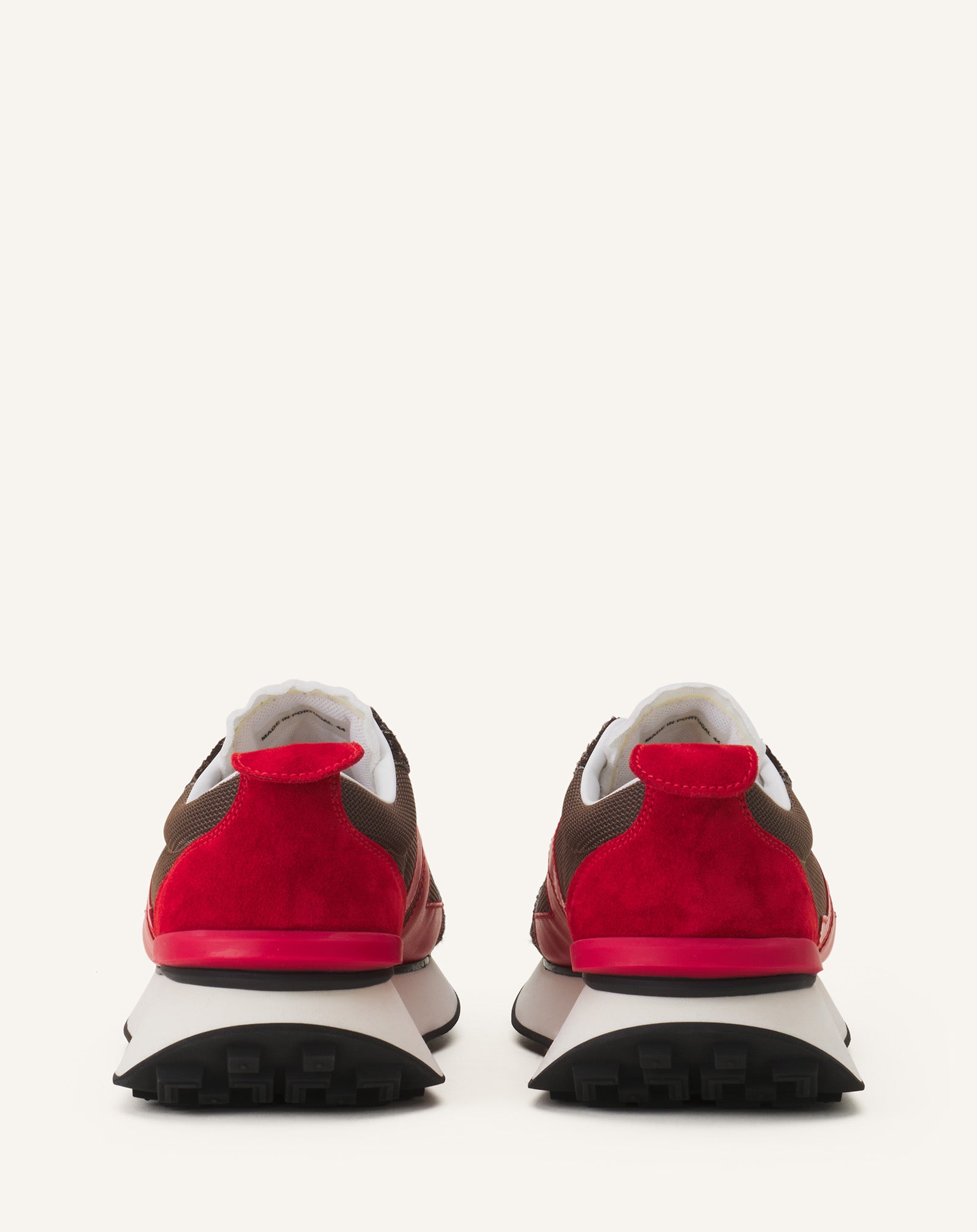 BUMPR SNEAKERS IN MESH AND BRUSHED SUEDE