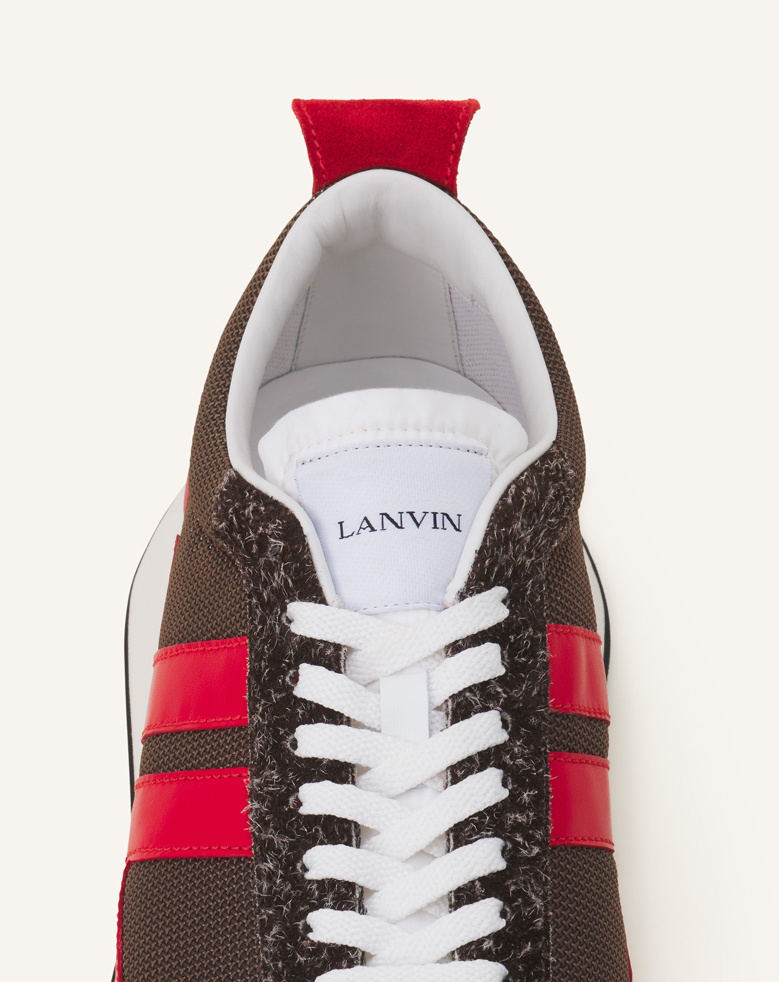 BUMPR SNEAKERS IN MESH AND BRUSHED SUEDE