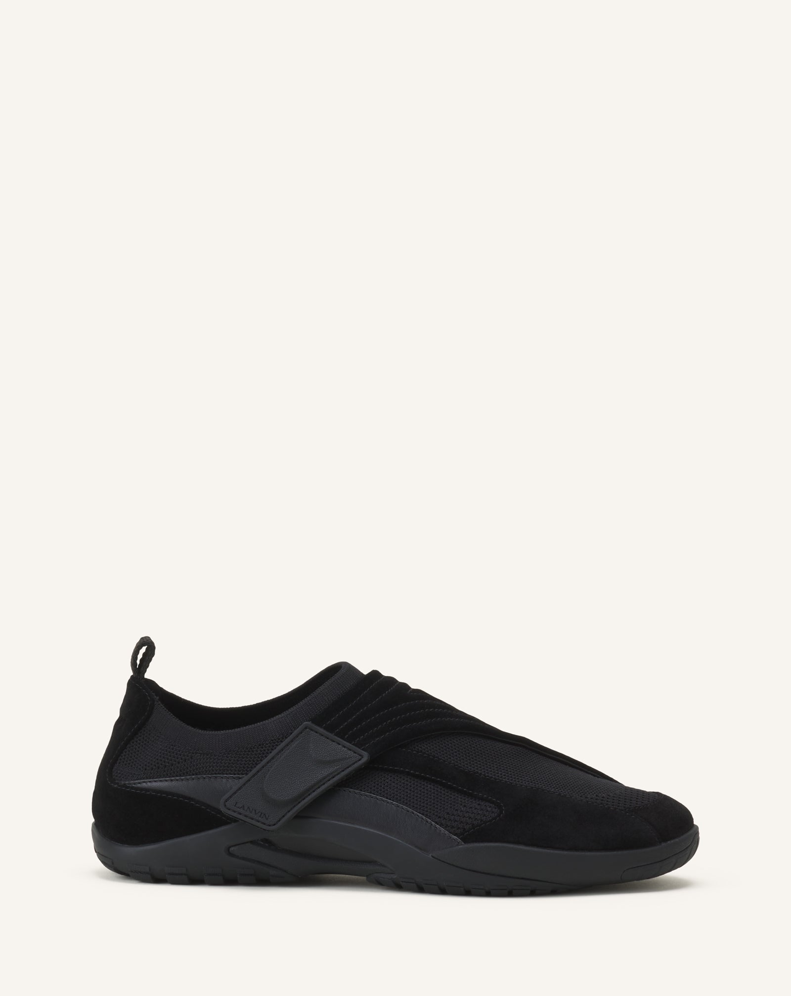 LNV1 KNIT AND SUEDE SNEAKERS