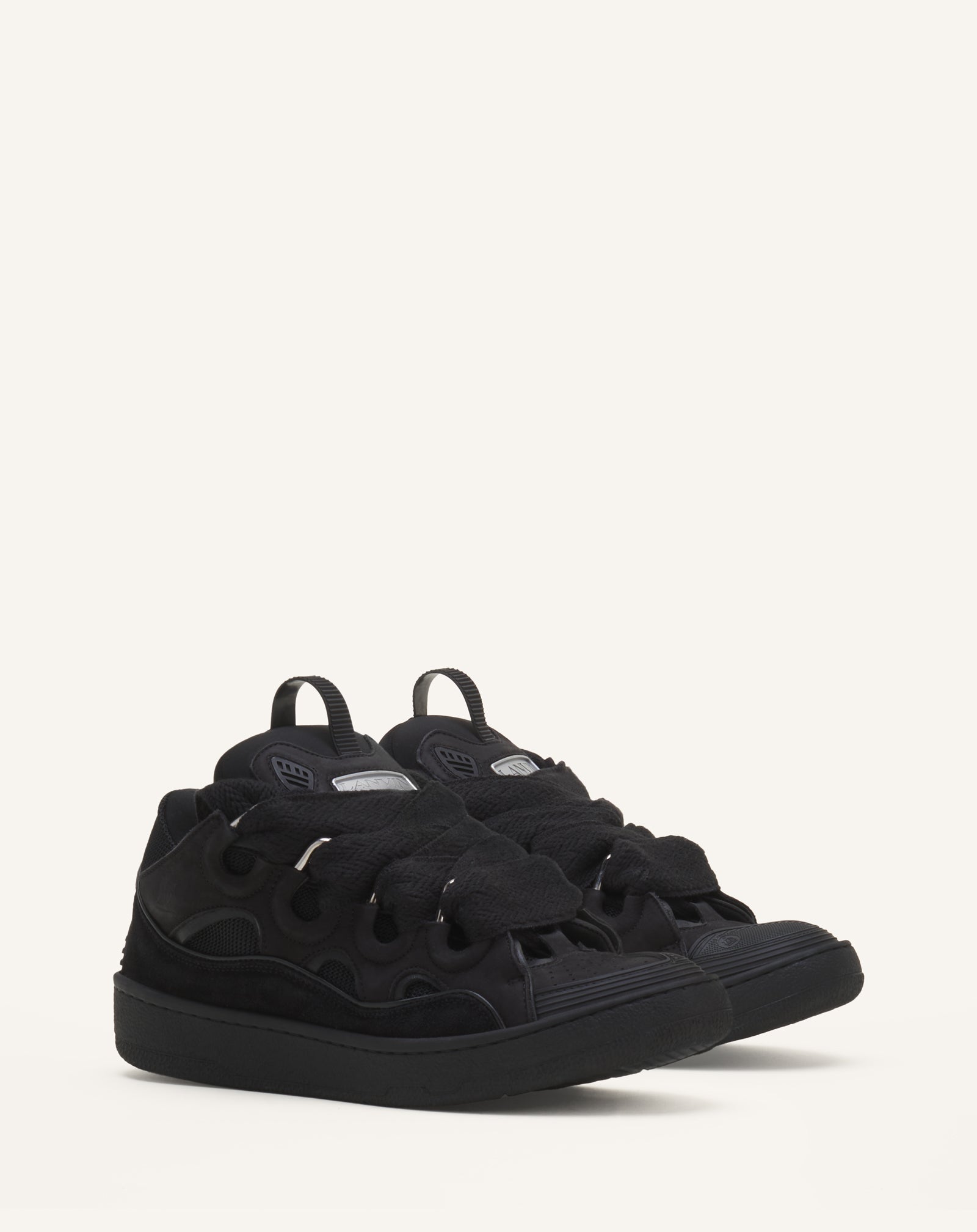 CURB SNEAKERS IN LEATHER