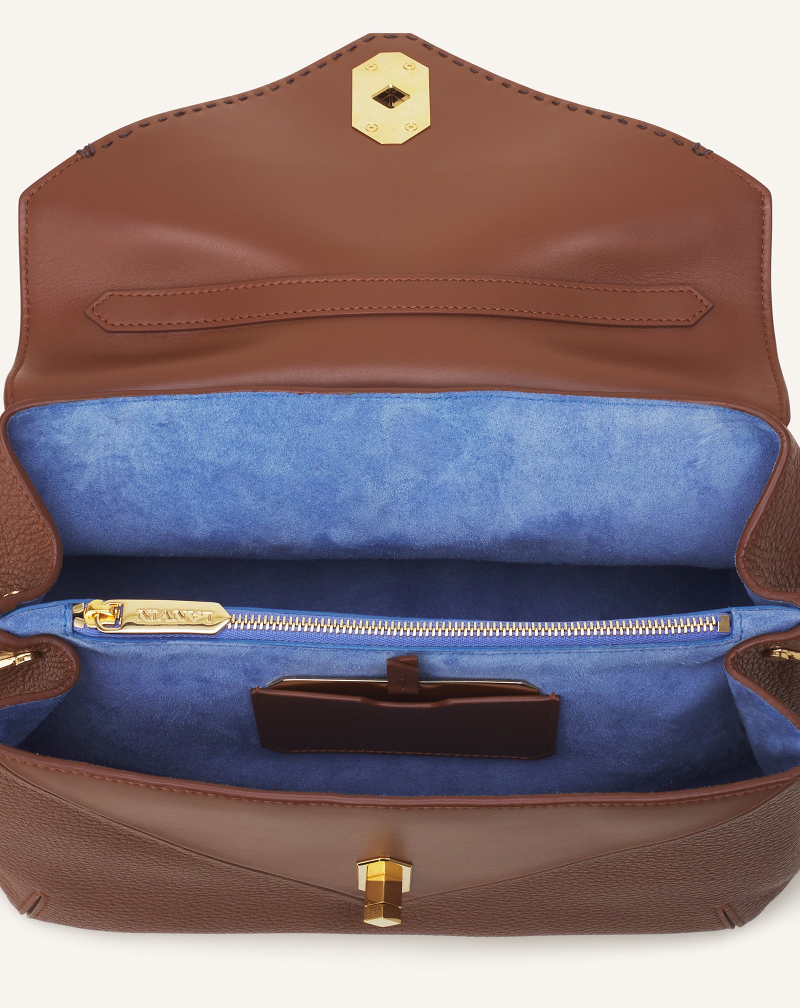 LE CONFIDENT BY LANVIN LEATHER BAG