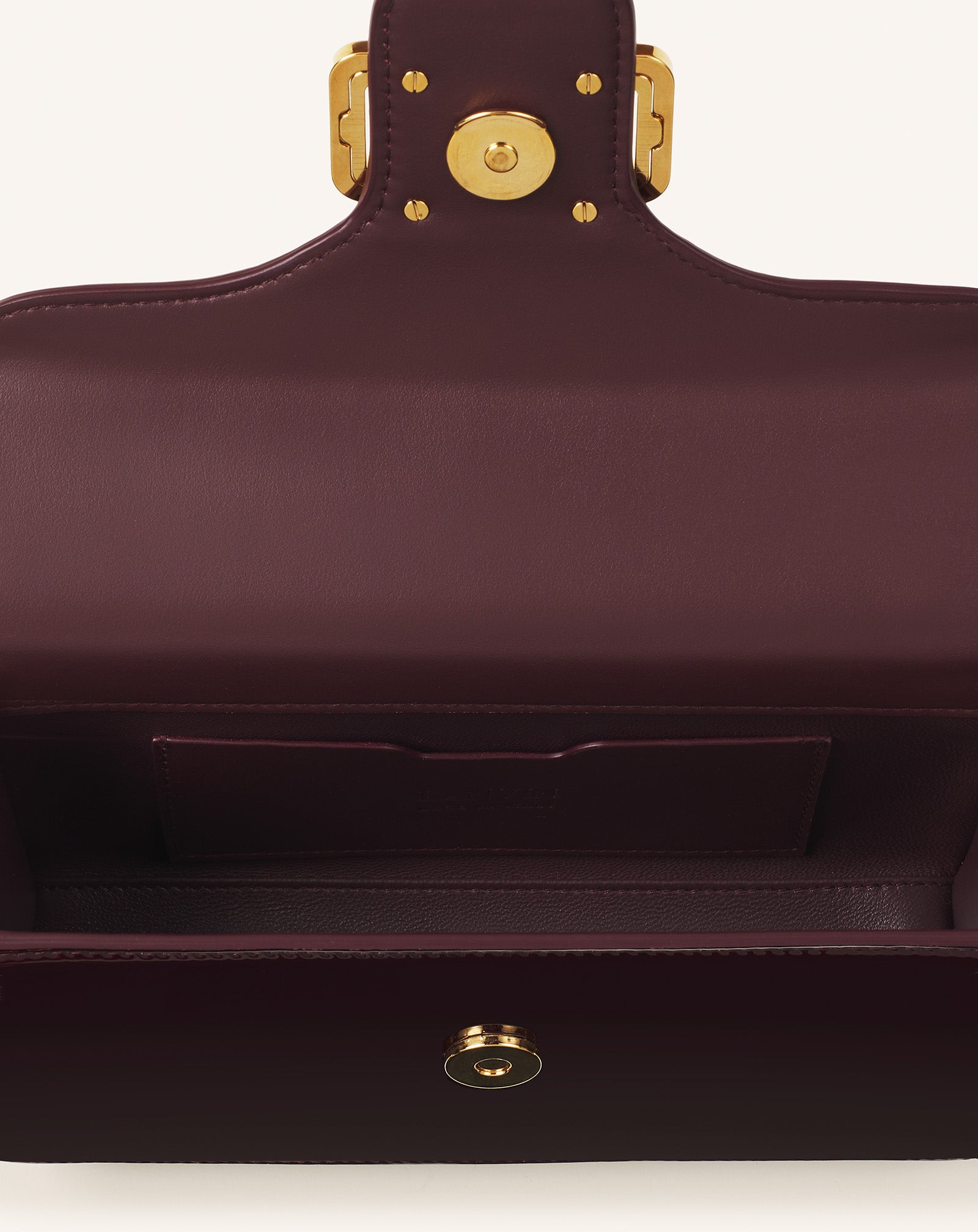 PENCIL CAT NANO PATENT LEATHER BAG