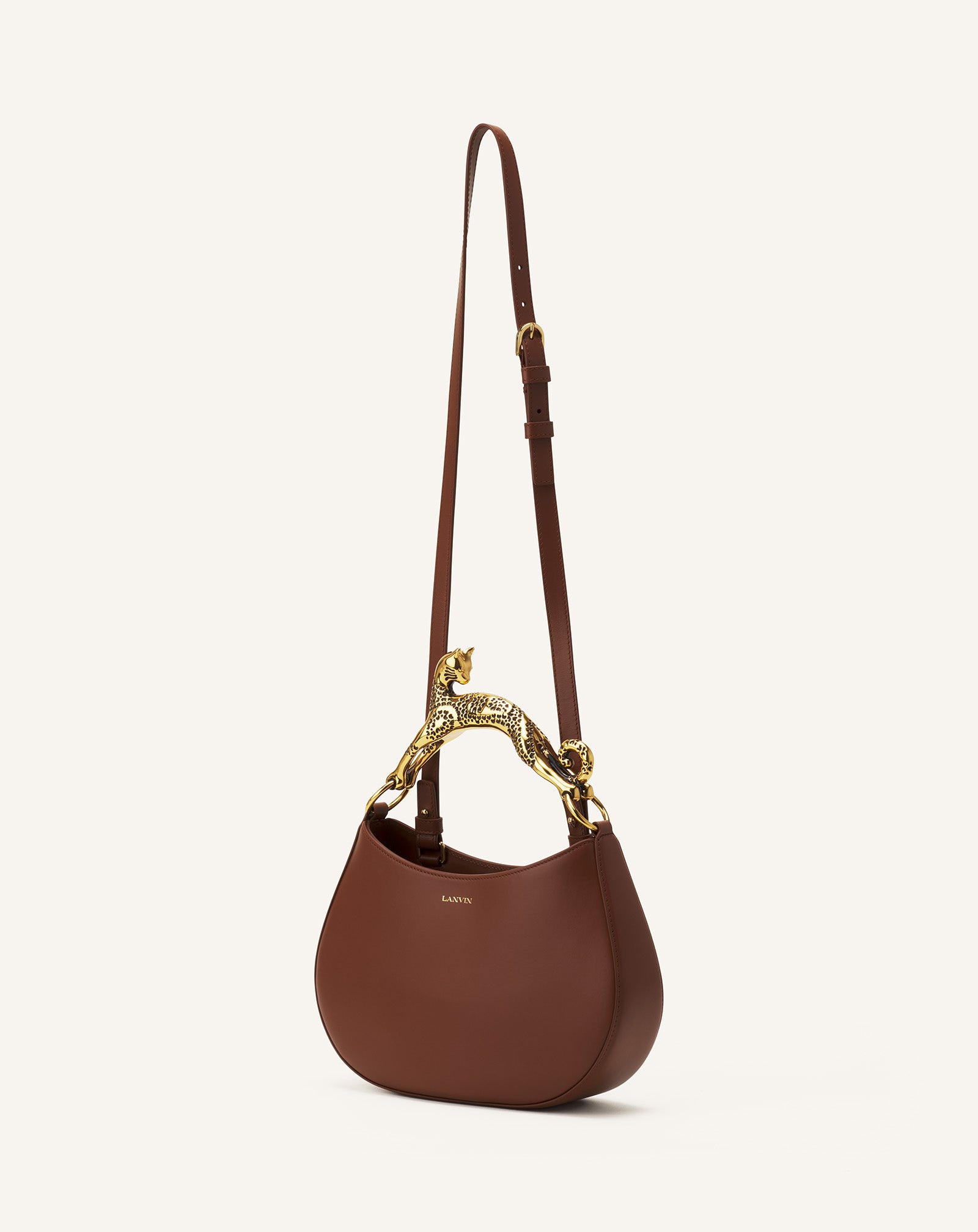 HOBO CAT BAG IN LEATHER