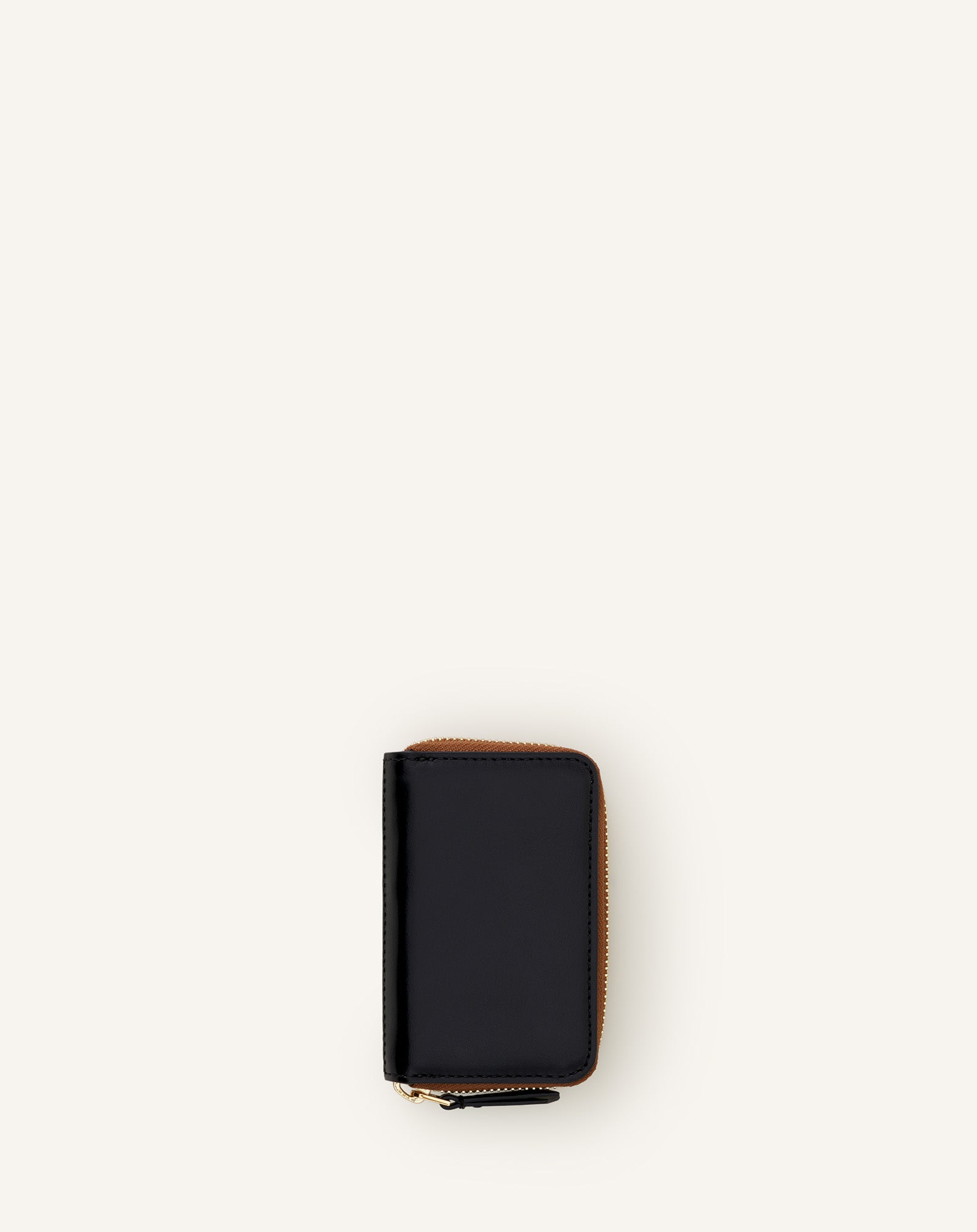 CATCH BY LANVIN ZIPPED LEATHER CARDHOLDER