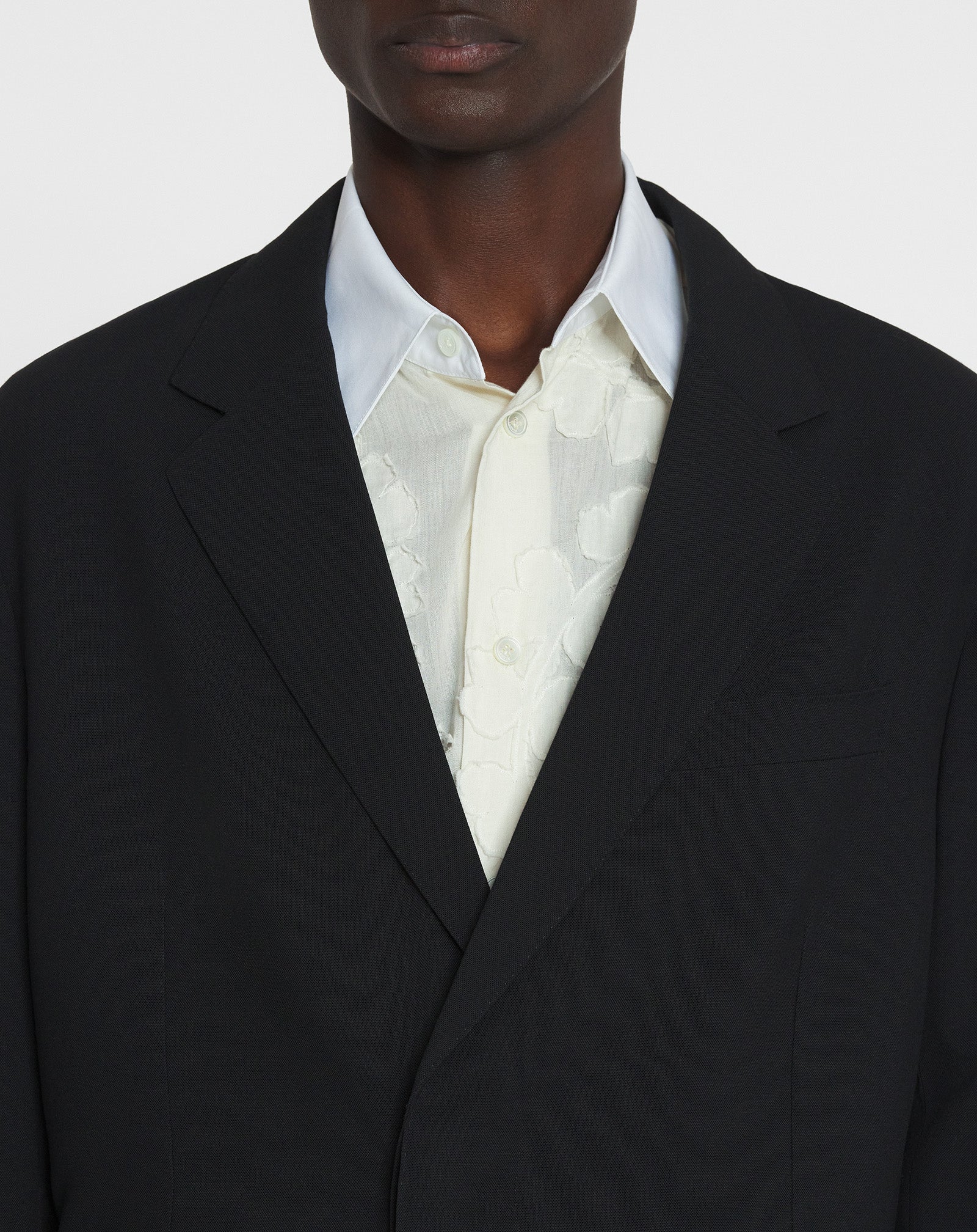 LOOSE-FITTING WOOL JACKET