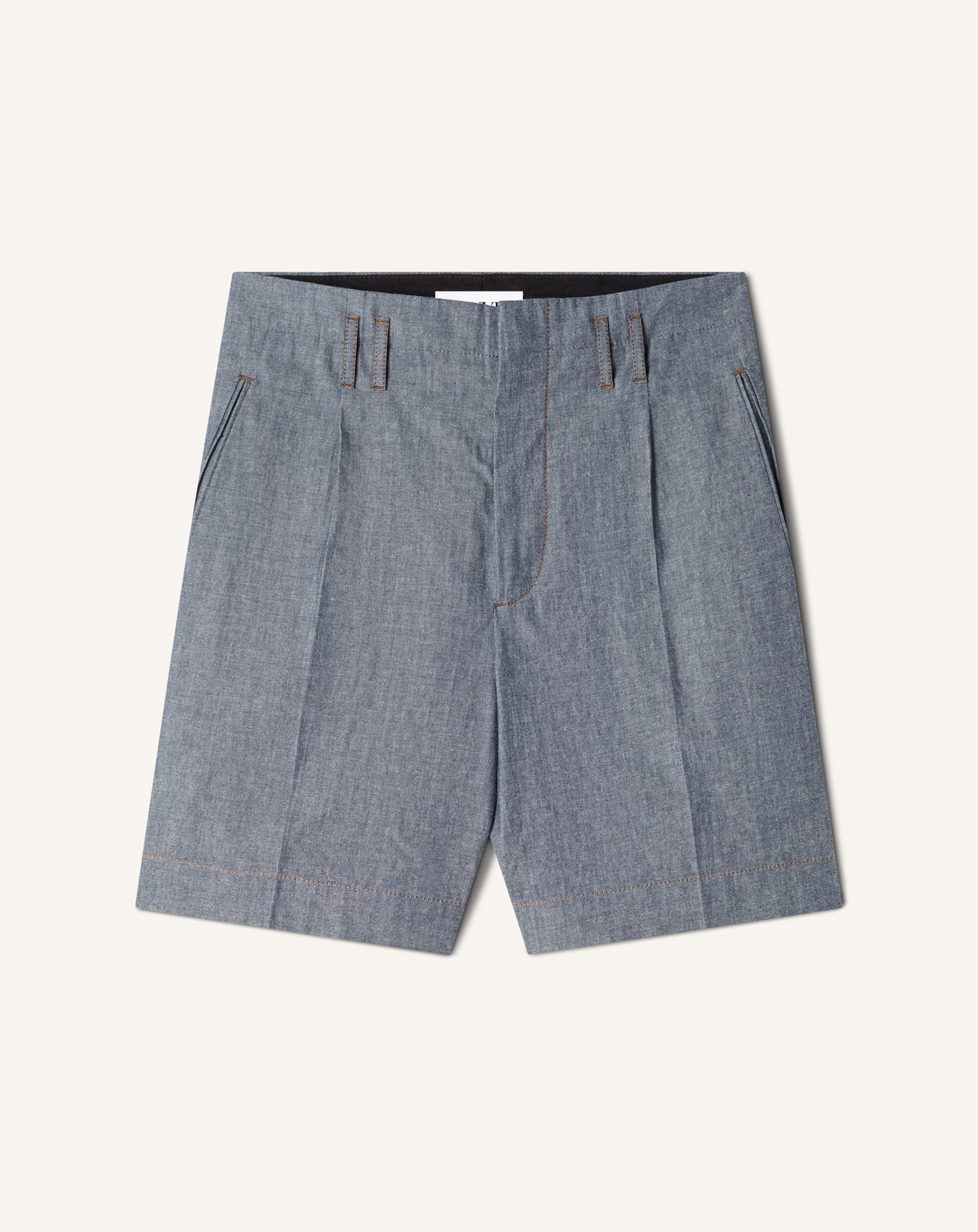 CHAMBRAY SHORTS