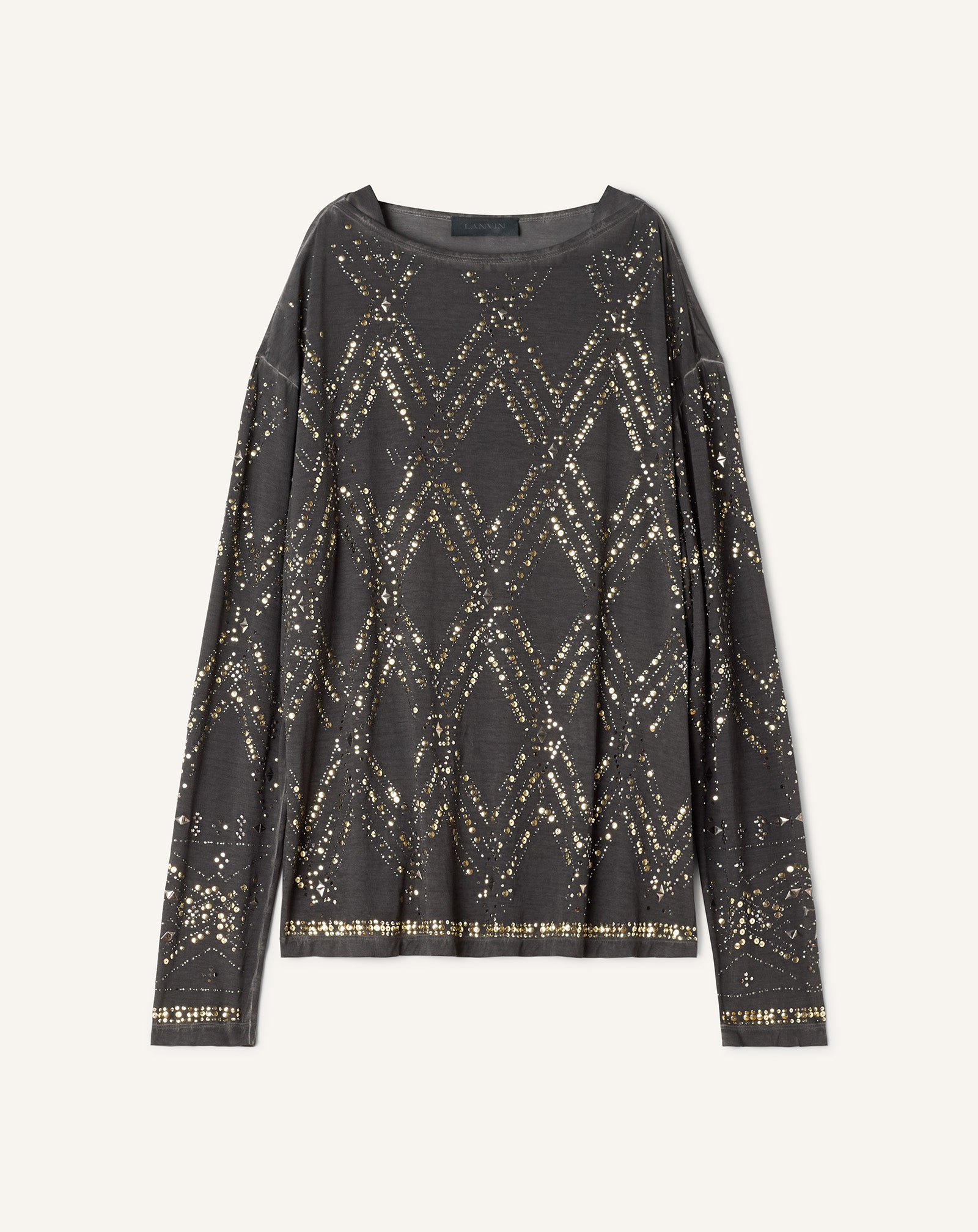 SEQUIN AND BEAD TOP