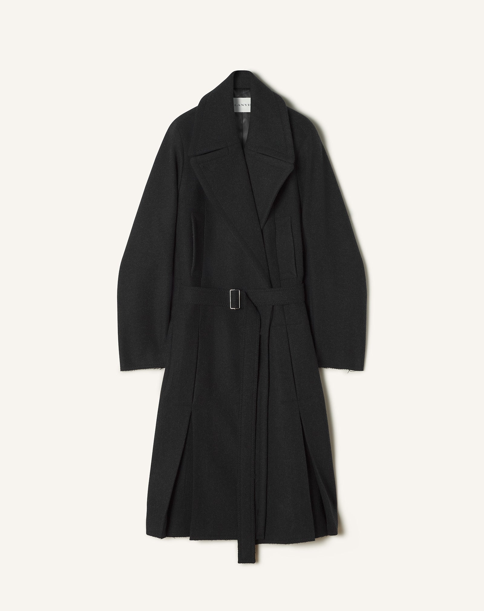 LONG WOOL PEACOAT