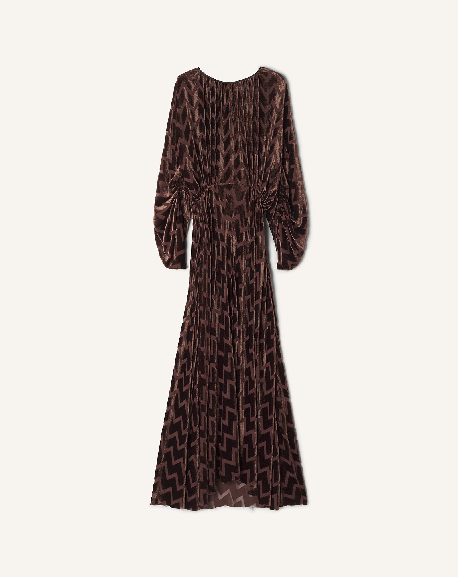 DEVORÉ VELVET DRESS