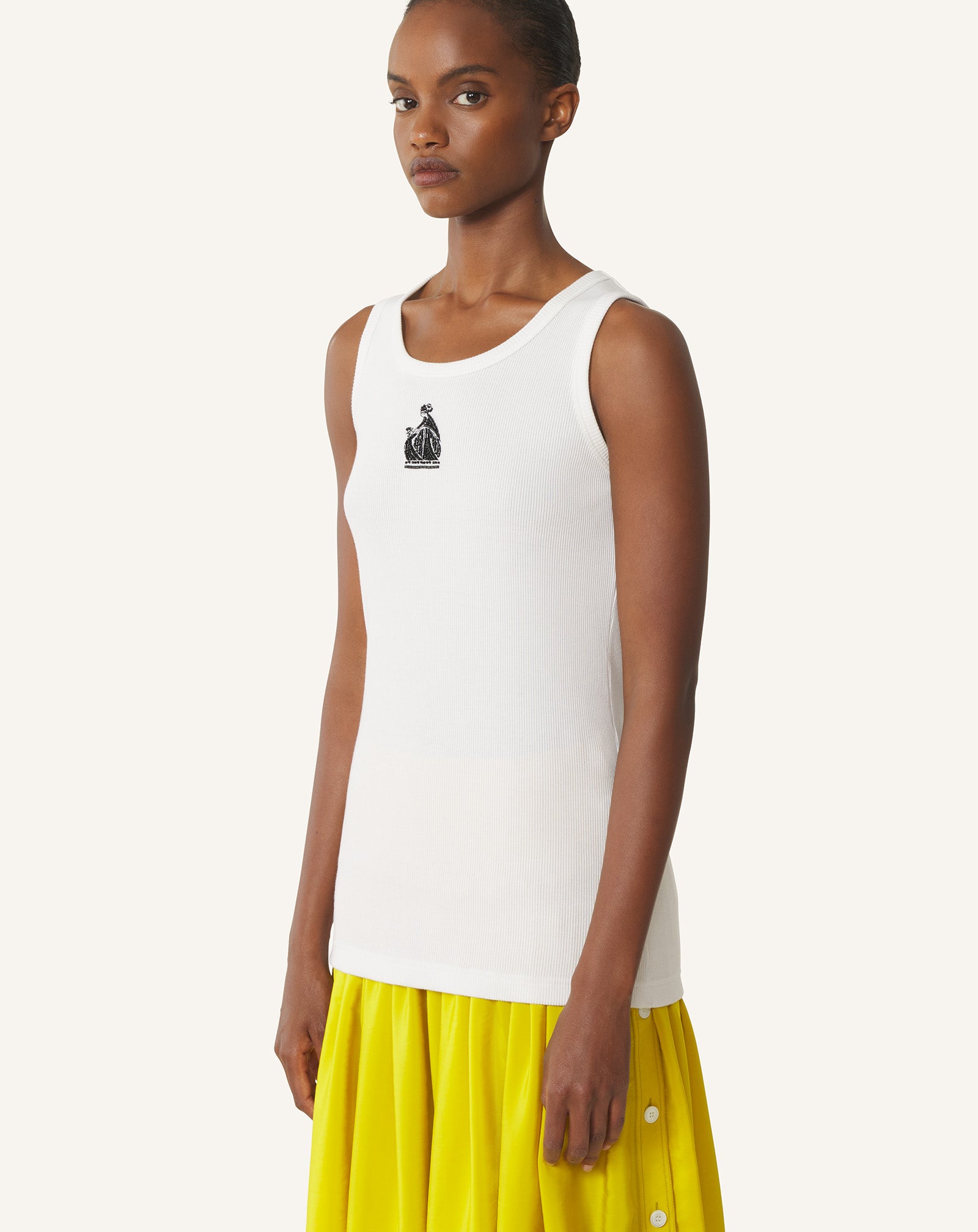 MOTHER AND DAUGHTER RIBBED TANK TOP