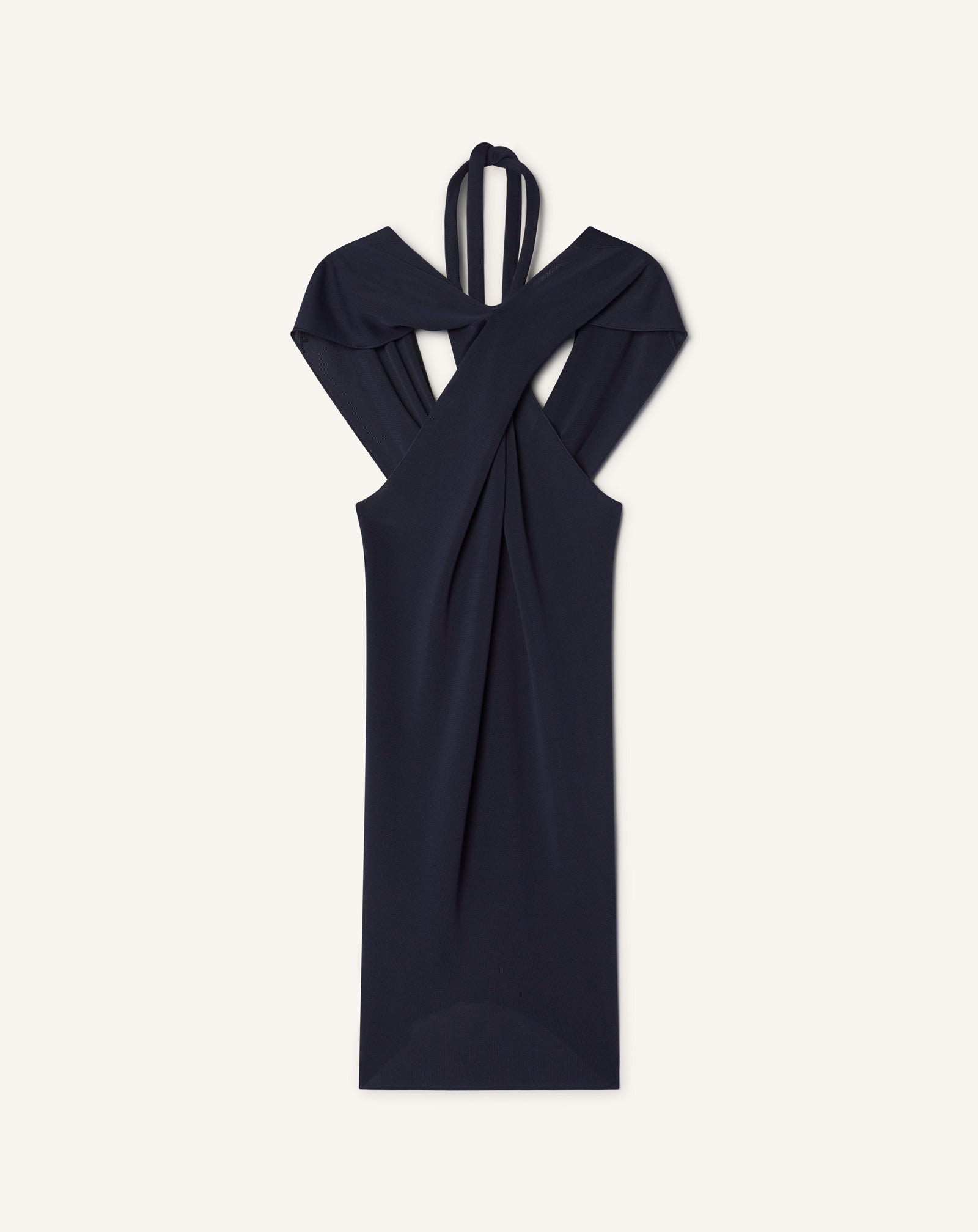 TIE-NECK TOP IN VISCOSE