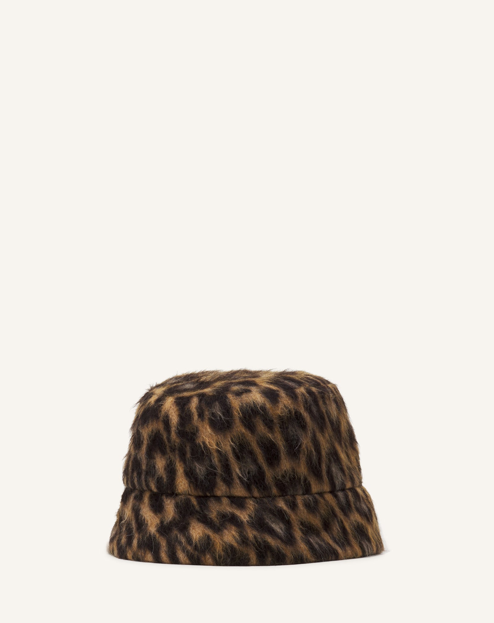 LEOPARD PRINT REVERSIBLE BUCKET HAT