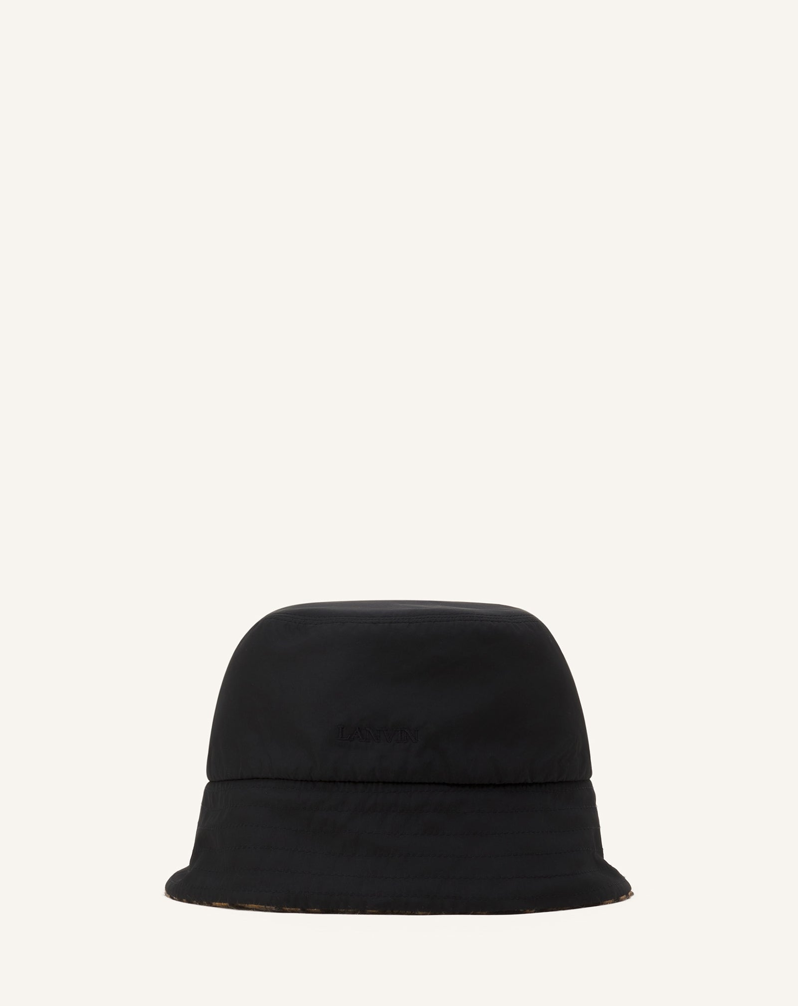 MULTICOLOR LEOPARD PRINT REVERSIBLE BUCKET HAT