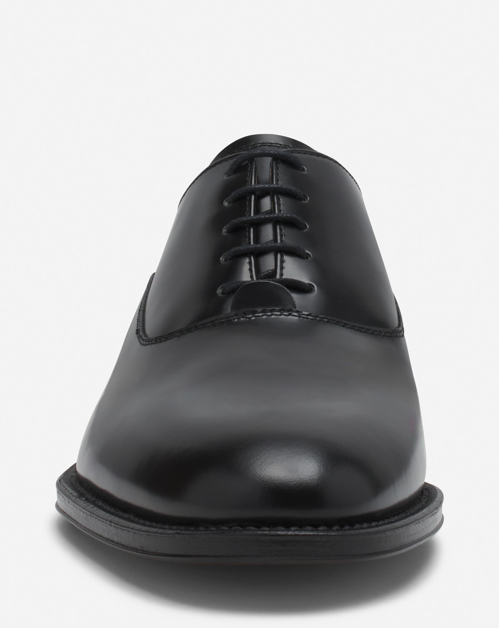 LANVIN SIGNATURE LEATHER OXFORD SHOES