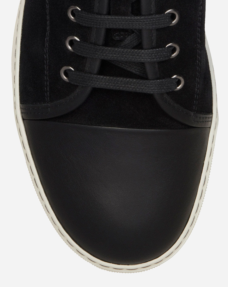 DBB1 LEATHER AND SUEDE SNEAKERS