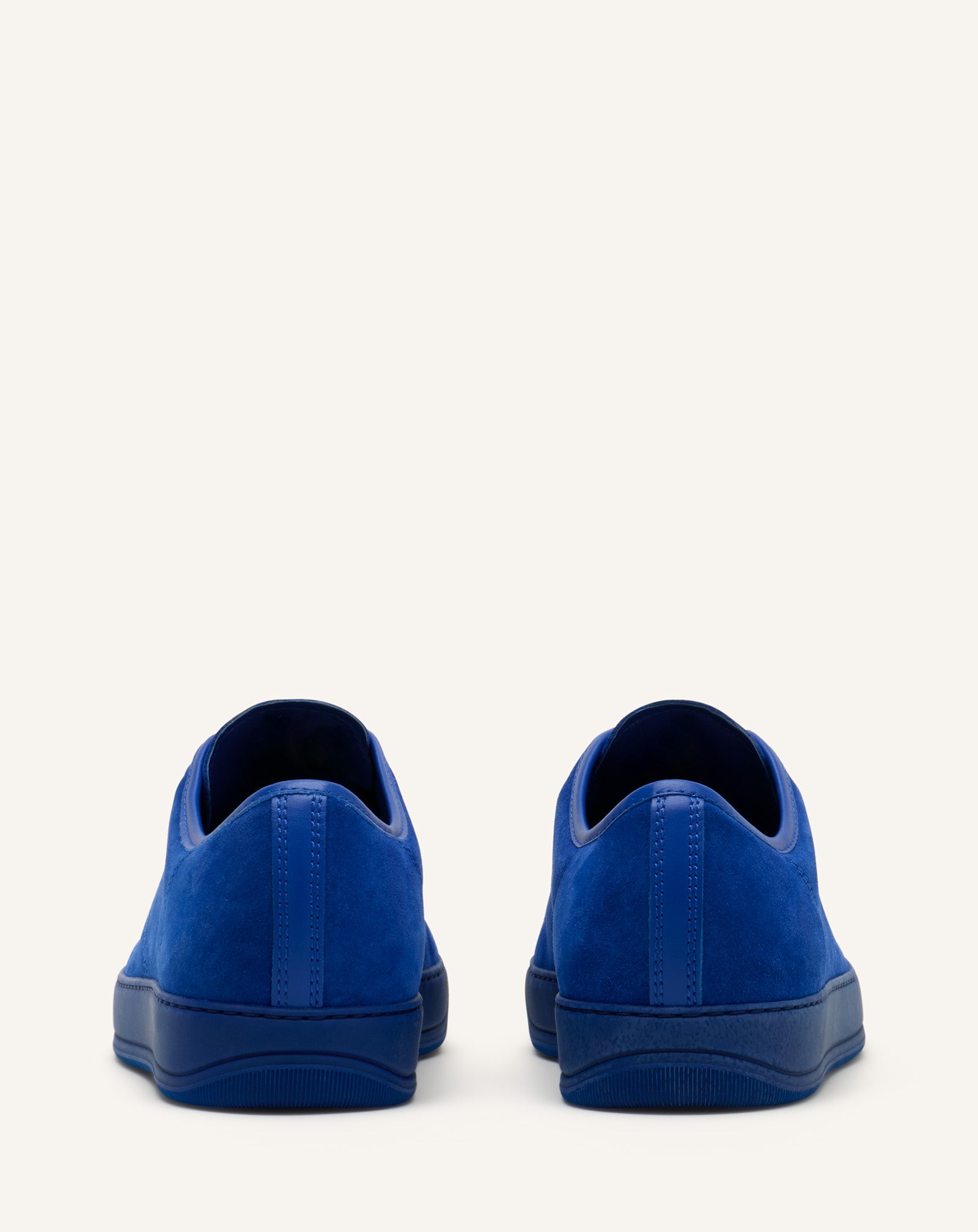 BLUE DBB1 LEATHER AND SUEDE SNEAKERS