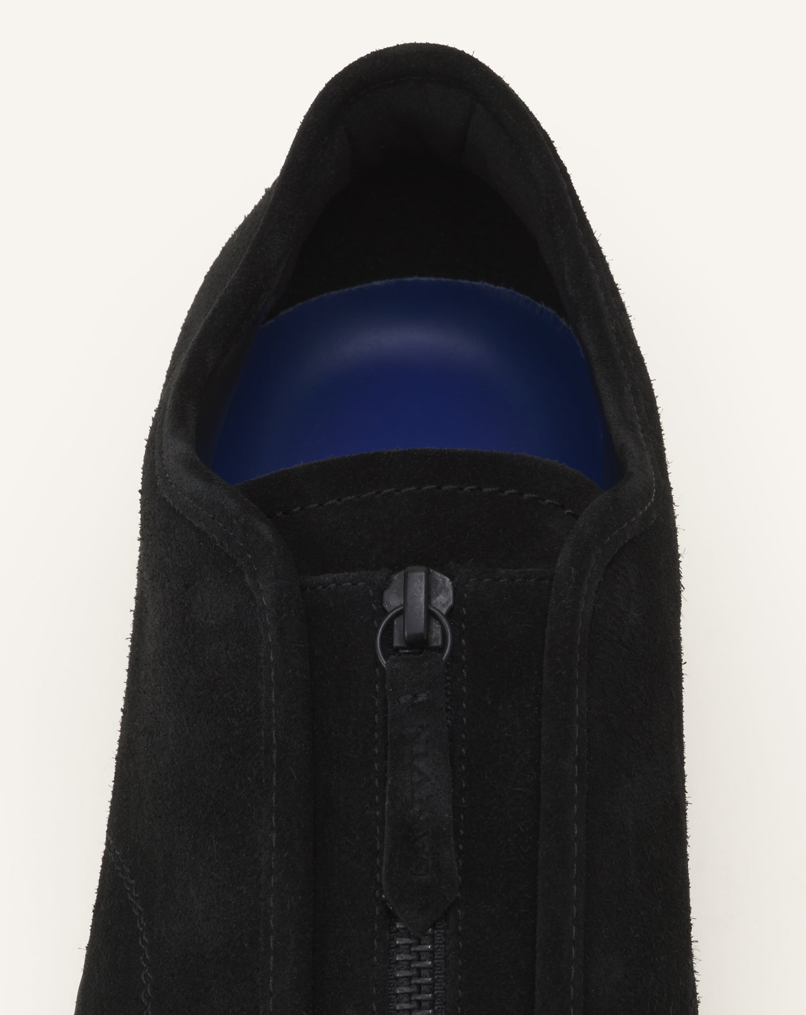 BLACK DBB1 SUEDE ZIP SNEAKERS