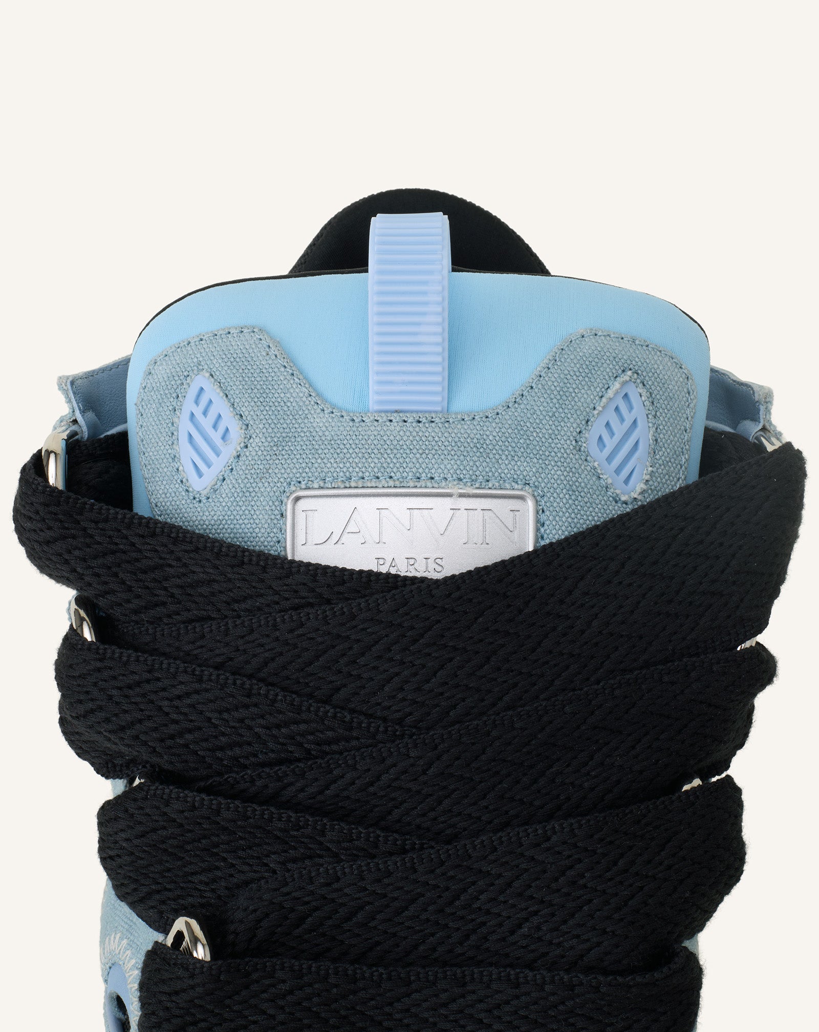 BLUE CURB SNEAKERS IN CANVAS