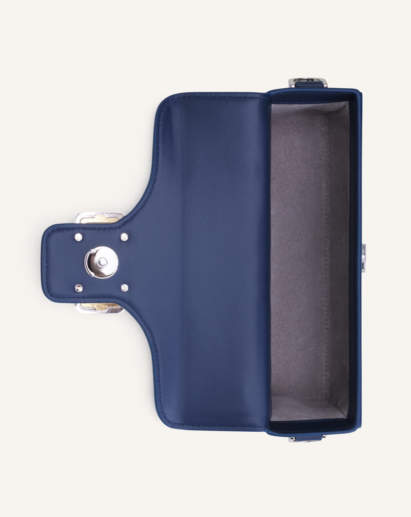 BLUE PENCIL CAT NANO BAG IN LEATHER