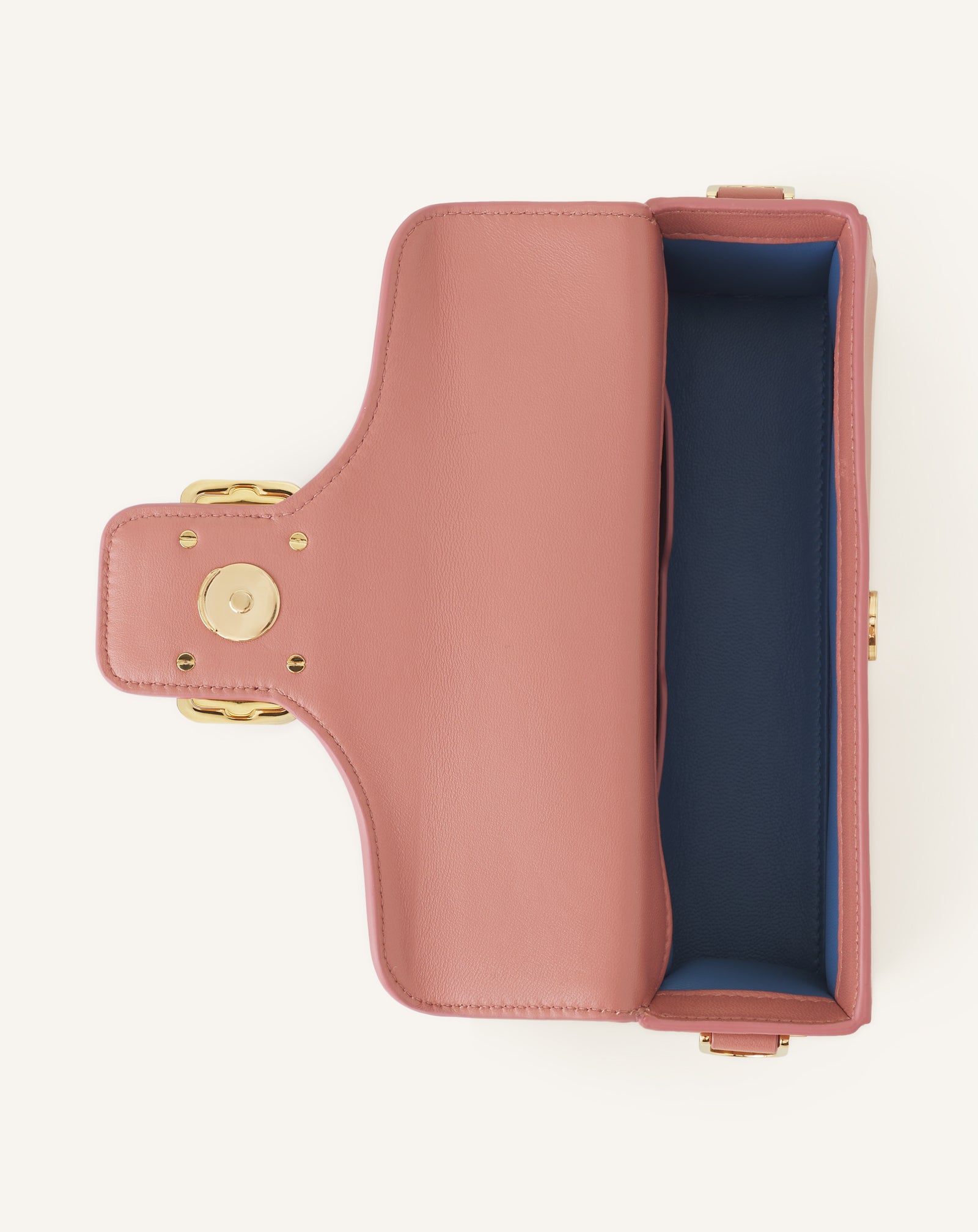 PINK PENCIL CAT NANO BAG IN LEATHER