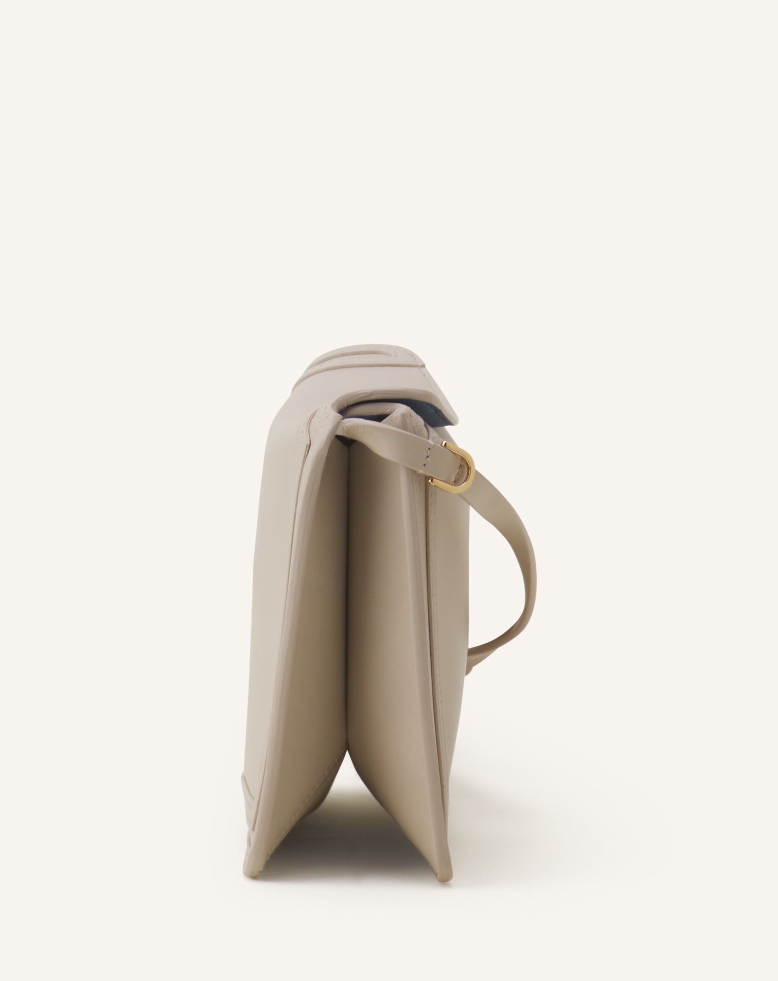 WHITE COMPAGNON 16 LEATHER BAG
