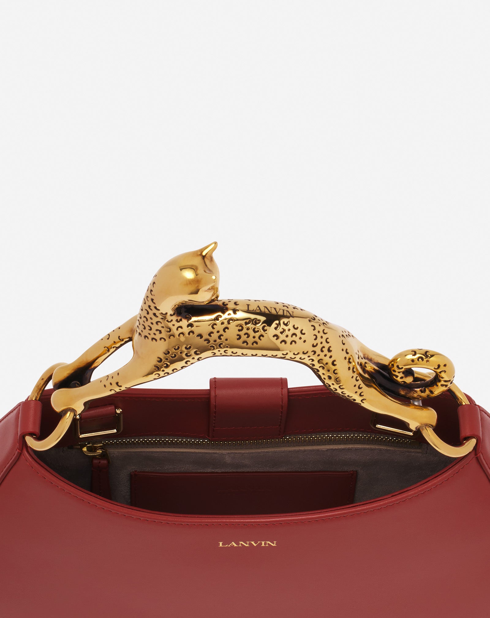 HOBO CAT LEATHER BAG