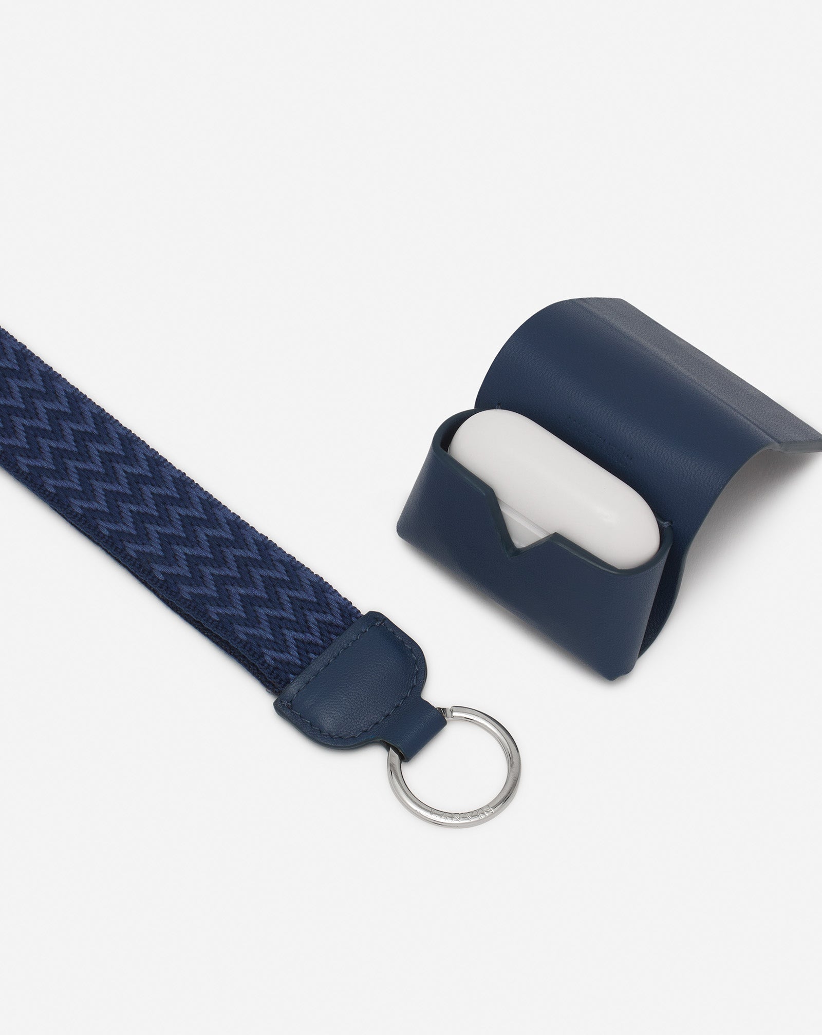 LANVIN SIGNATURE LEATHER CASE FOR AIRPODS PRO