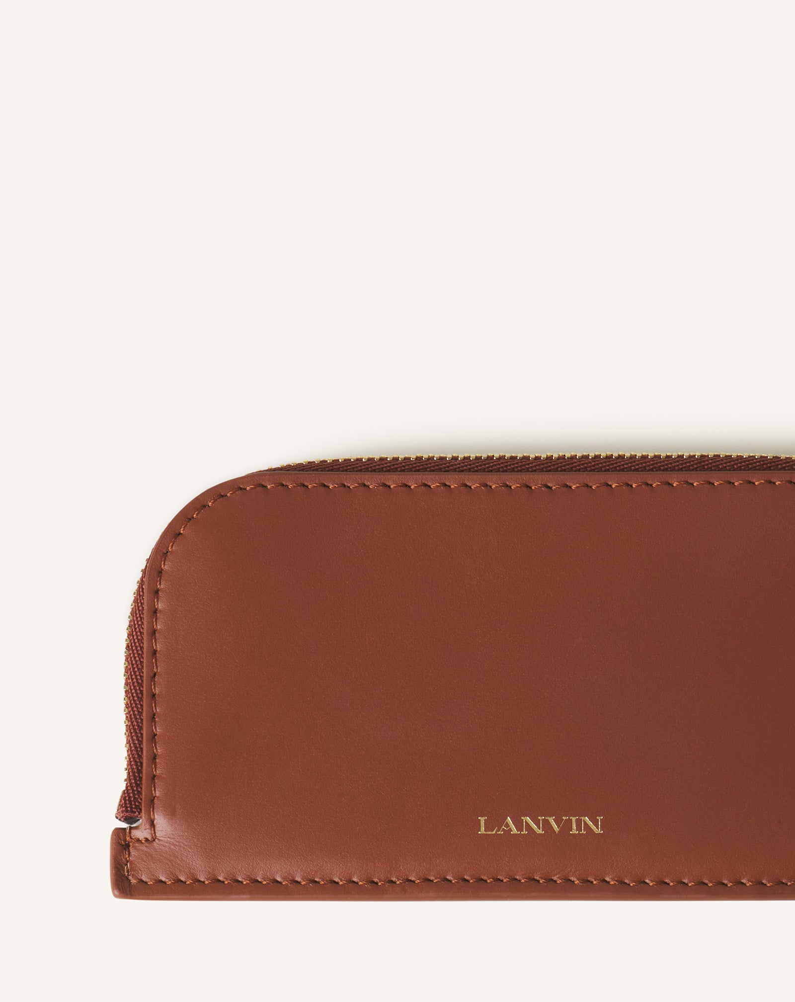 CATCH BY LANVIN LEATHER CARDHOLDER