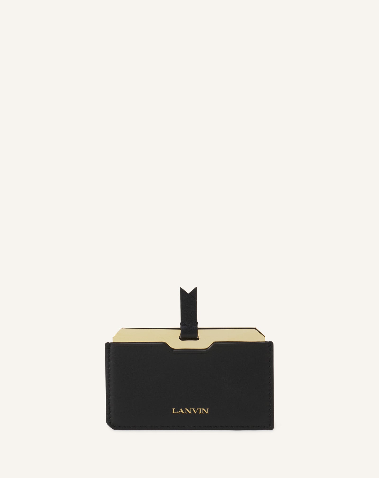 LANVIN LEATHER MIRROR HOLDER