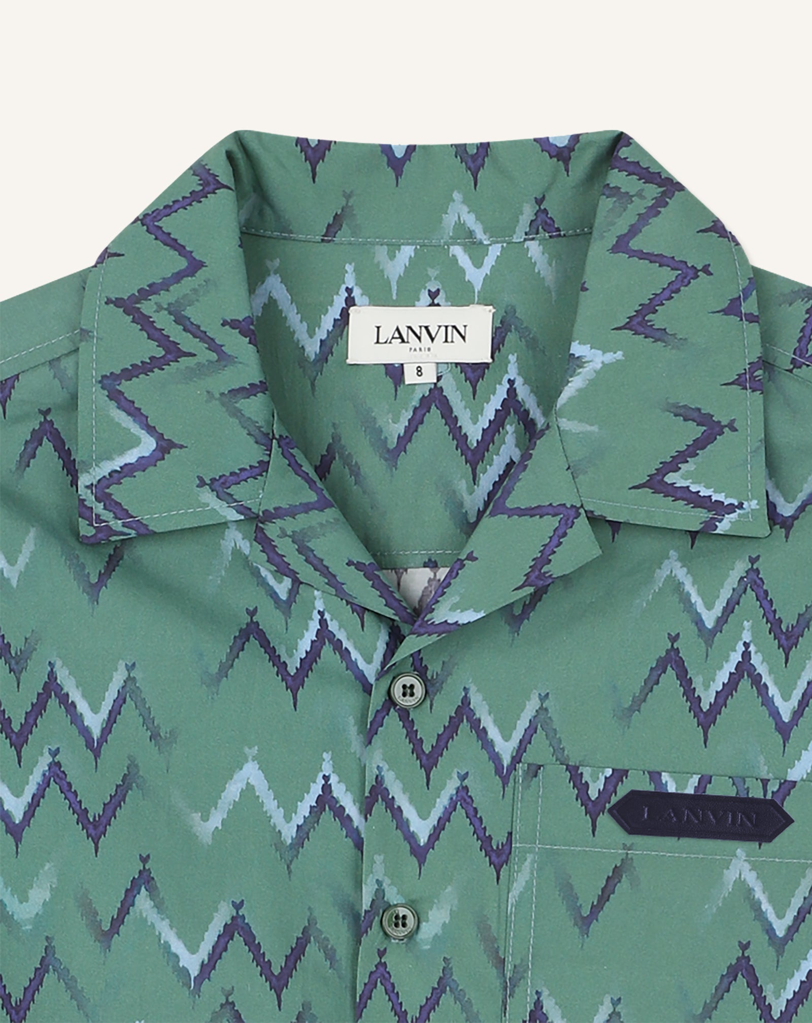 GREEN SHORT SLEEVE SHIRT