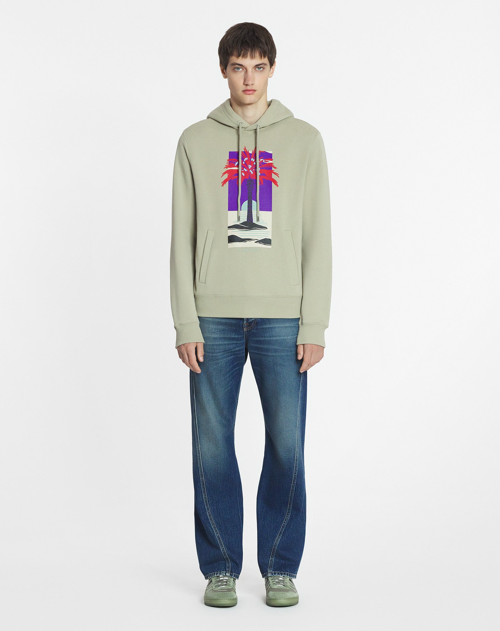 PRINTED HOODIE