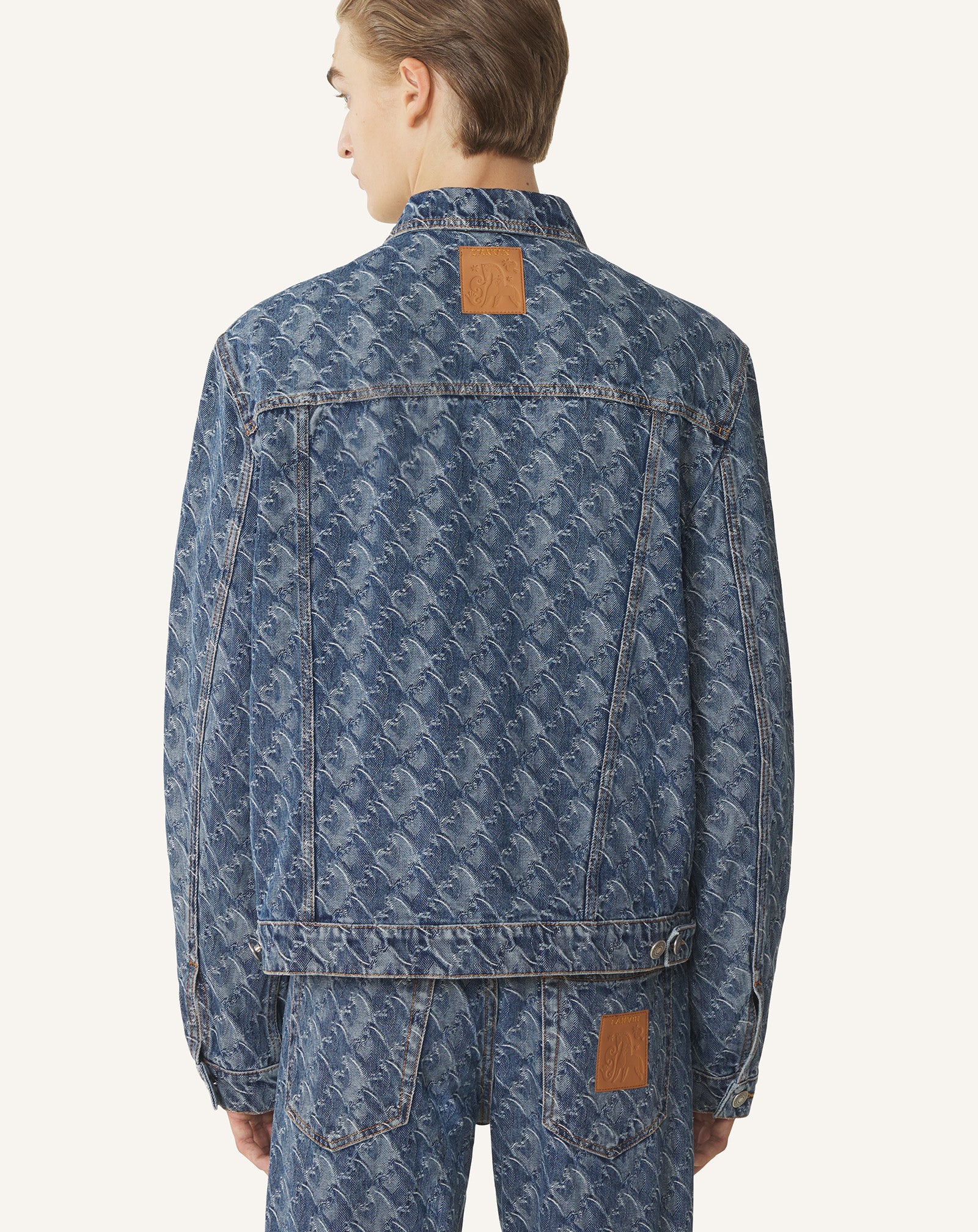 LUNAR YEAR JACQUARD DENIM JACKET