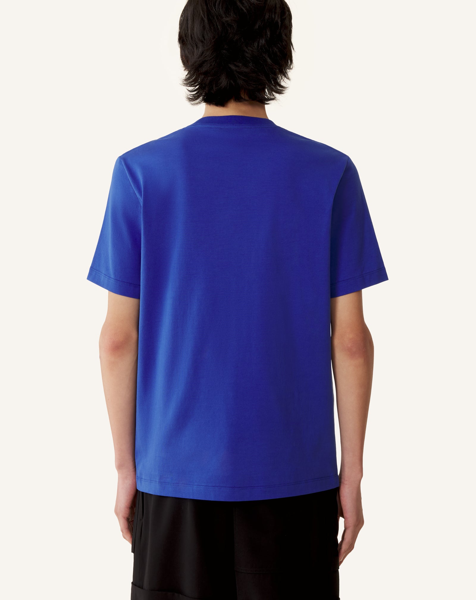 PRINTED LANVIN SIGNATURE LABEL T-SHIRT