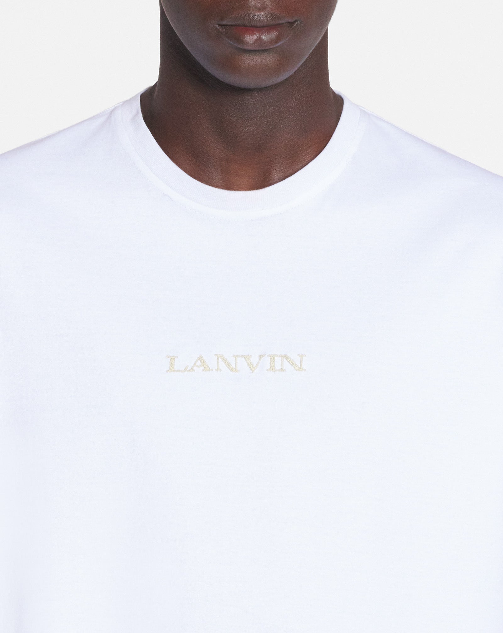 LANVIN EMBROIDERED T-SHIRT
