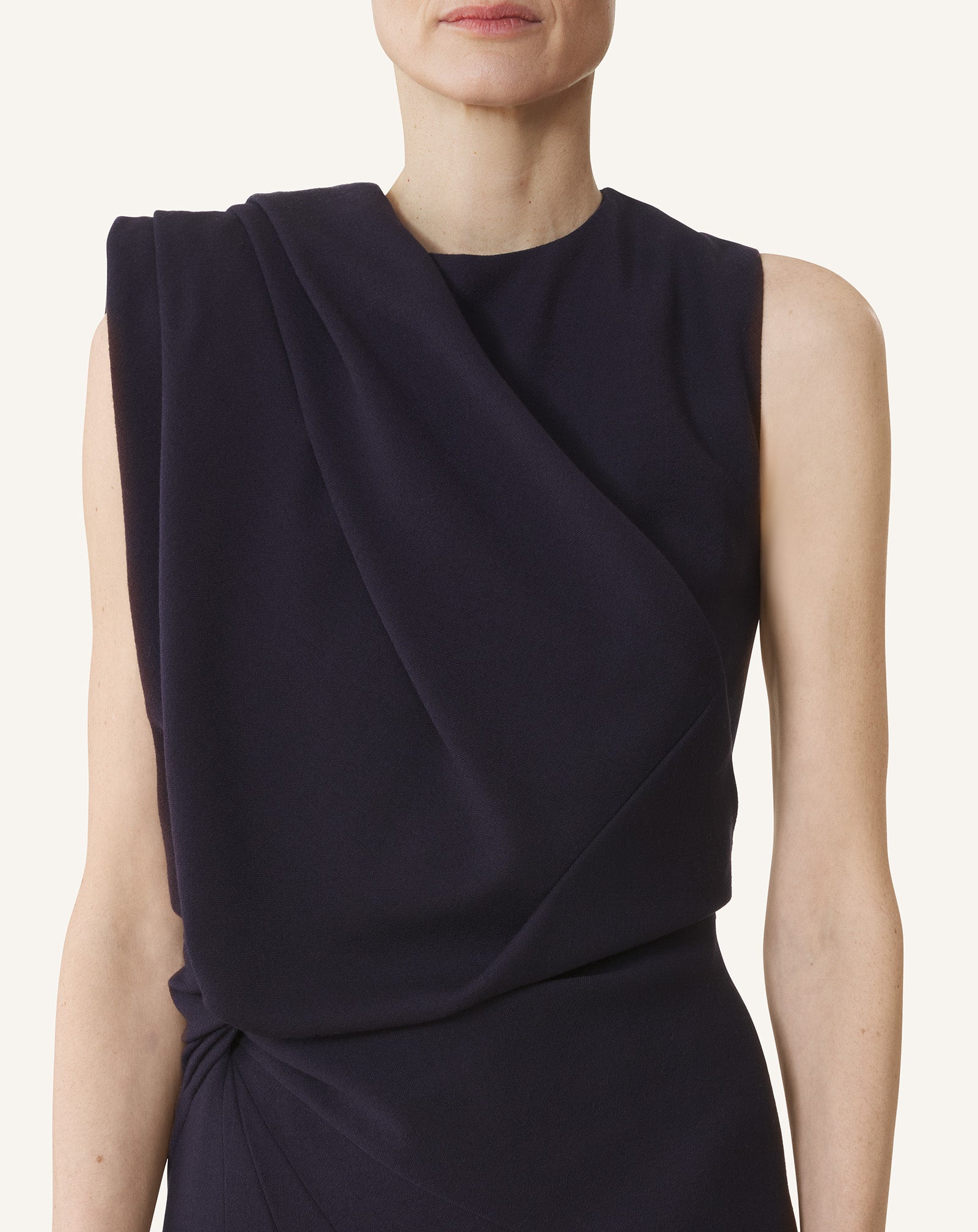 MIDI DRESS IN FLANNEL