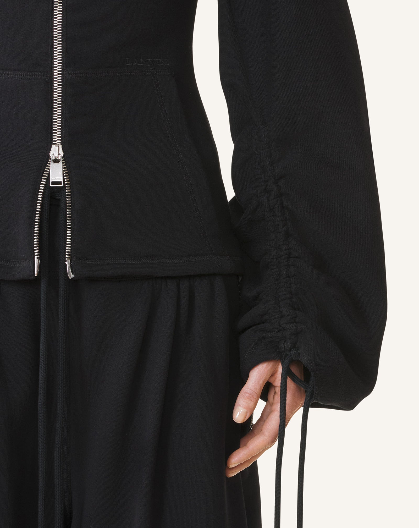 COTTON FLEECE ADN CASHMERE JACKET