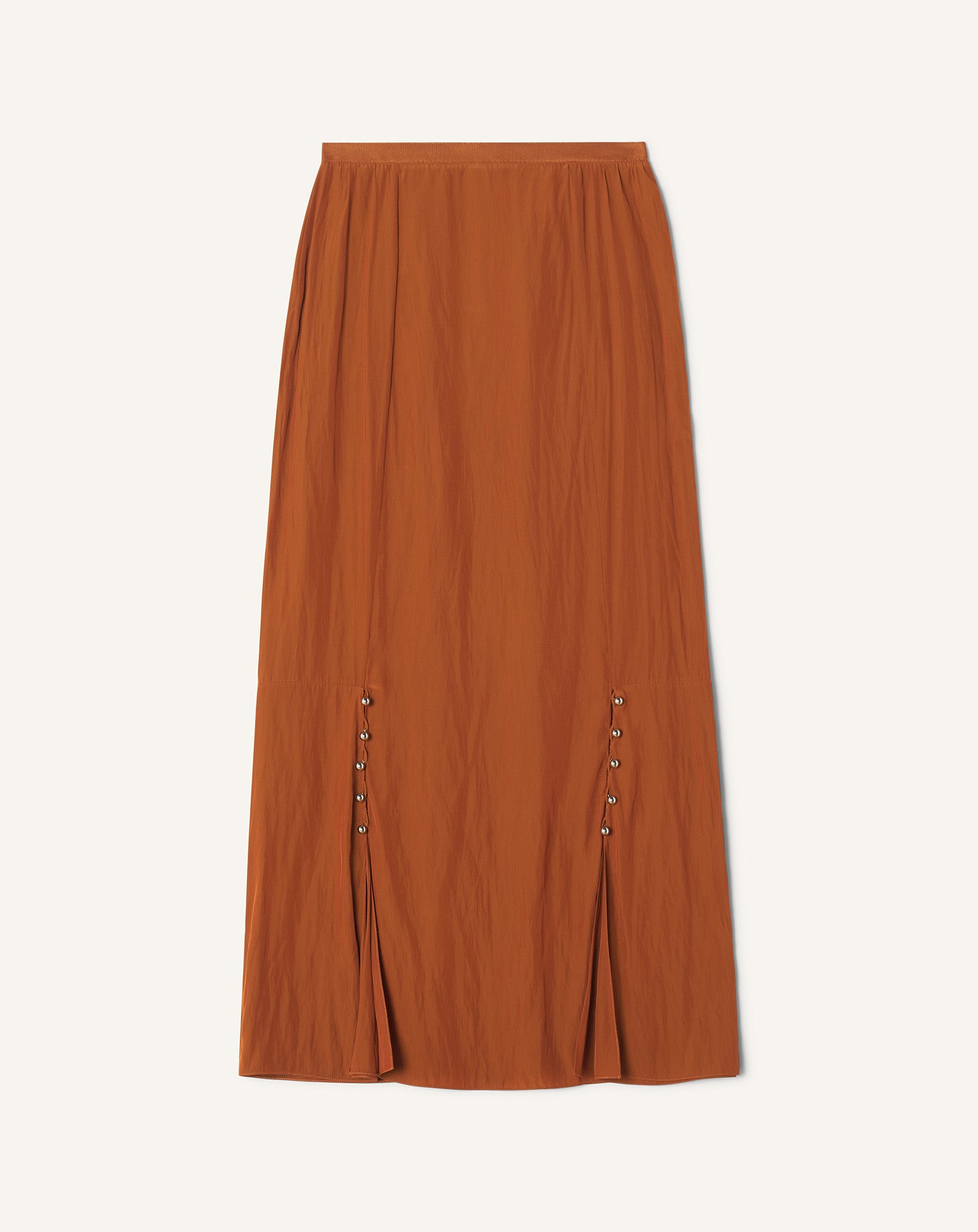 MIDI SKIRT IN CHARMEUSE