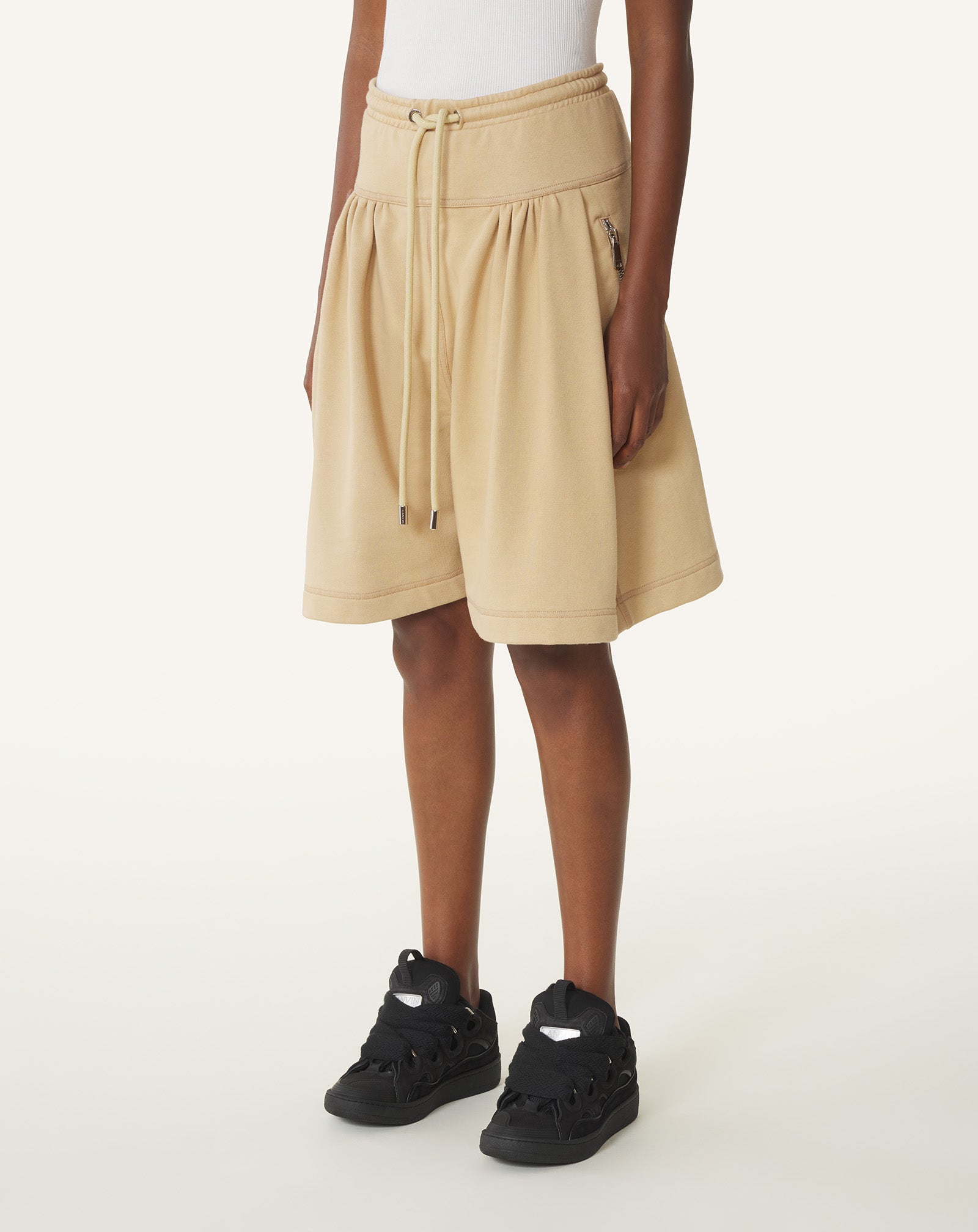 COTTON BERMUDA SHORTS
