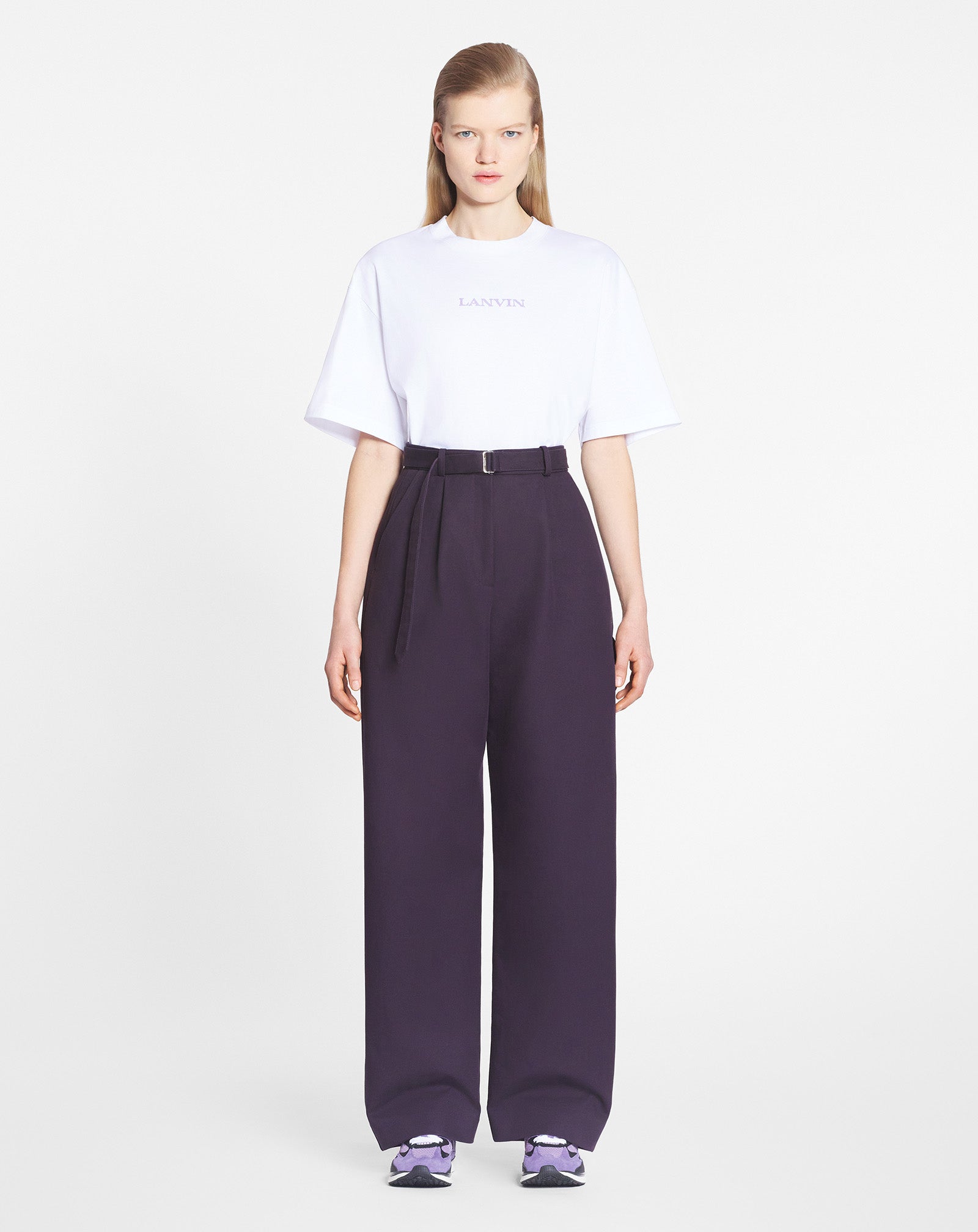 LANVIN EMBROIDERED T-SHIRT