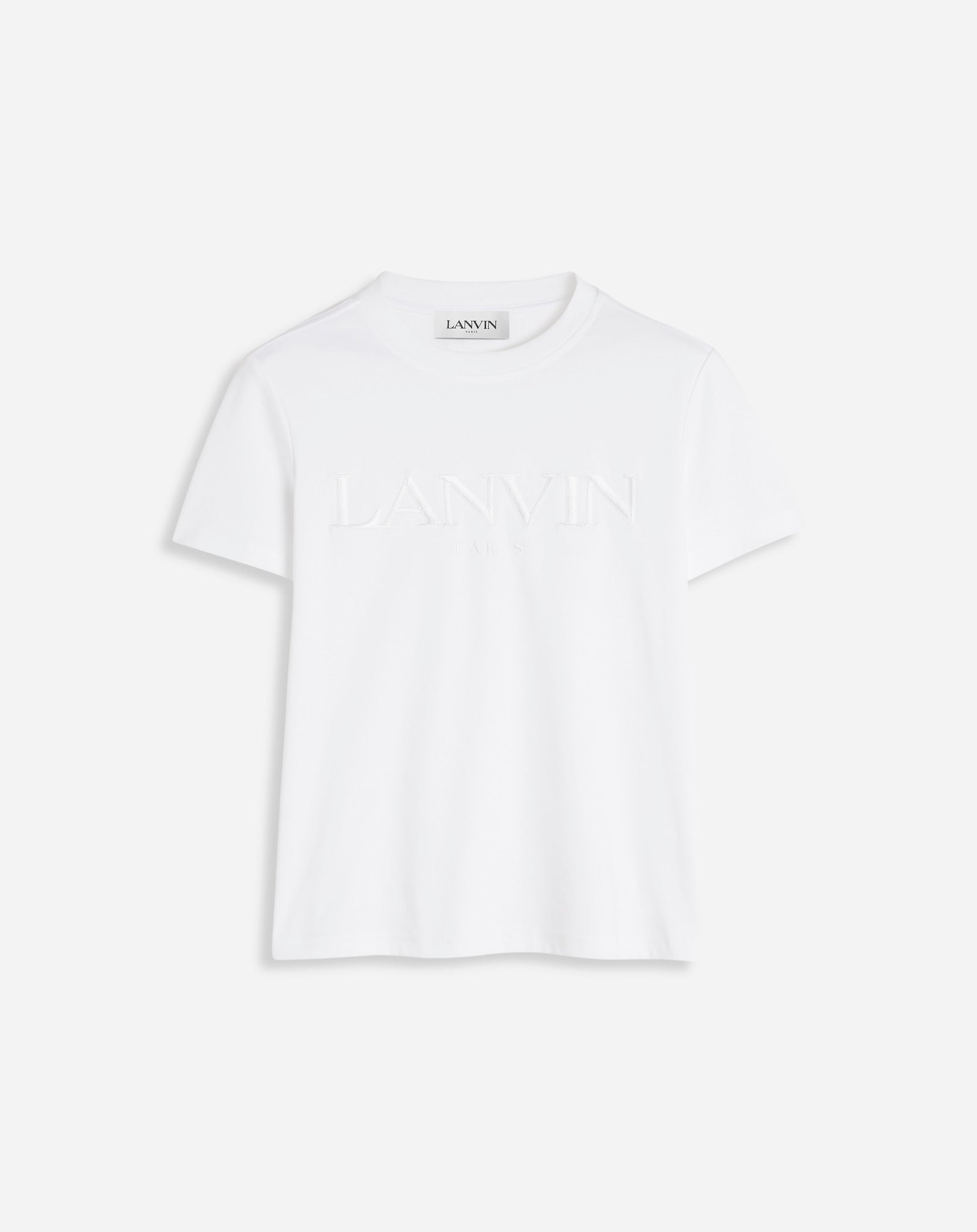 CLASSIC FIT LANVIN EMBROIDERED T-SHIRT